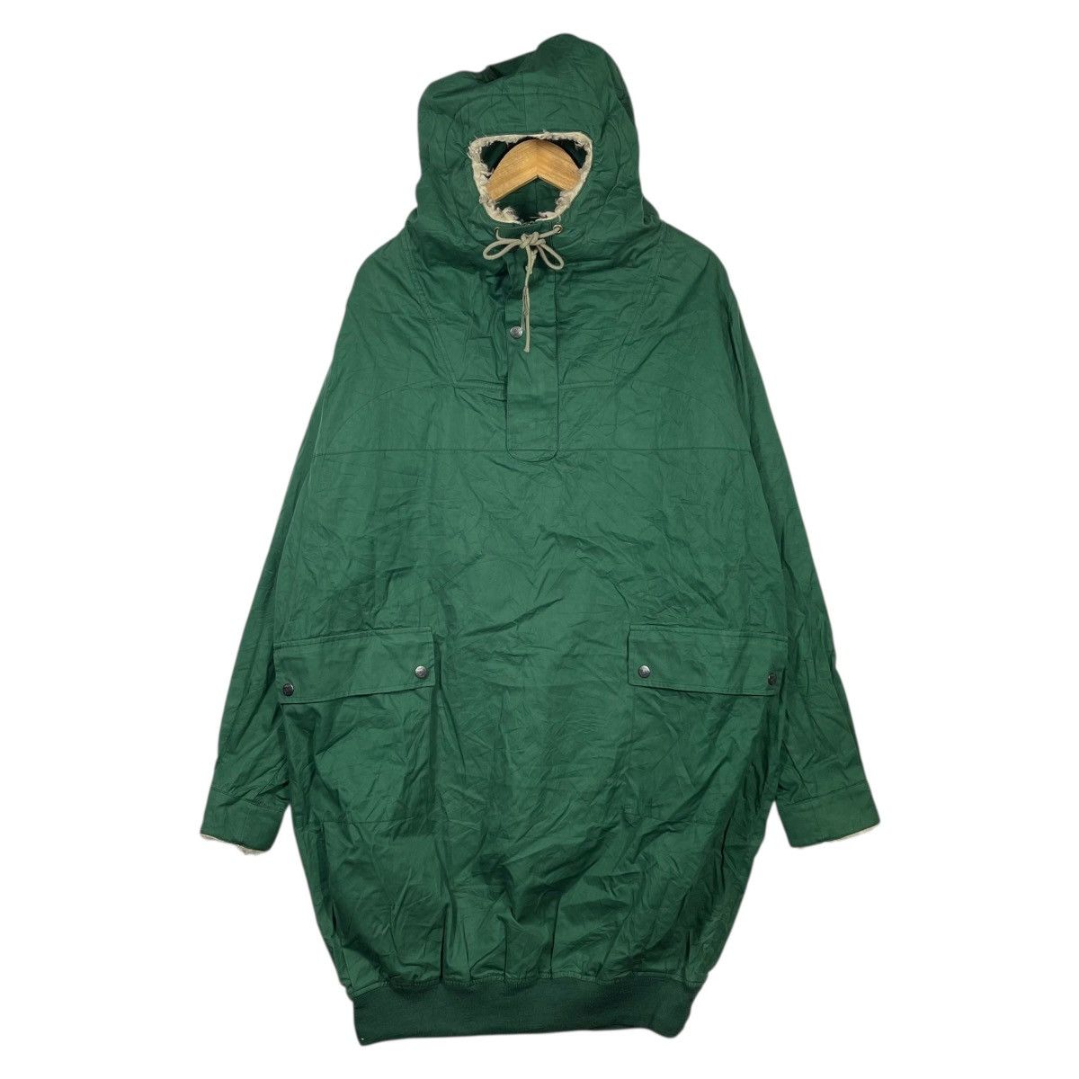 Vintage Vintage Grenfell Smock Jacket Green Hooded Anorak Size US XXL / EU 58 / 5 - 1 Thumbnail