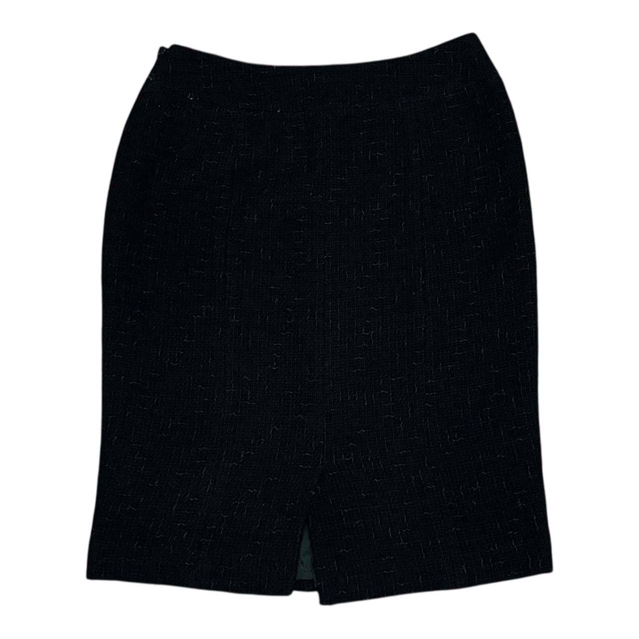 Salvatore Ferragamo Vtg Salvatore Ferragamo 90s Wool Pencil Skirt Italy 42 / US8 Size 28" / US 6 / IT 42 - 2 Thumbnail