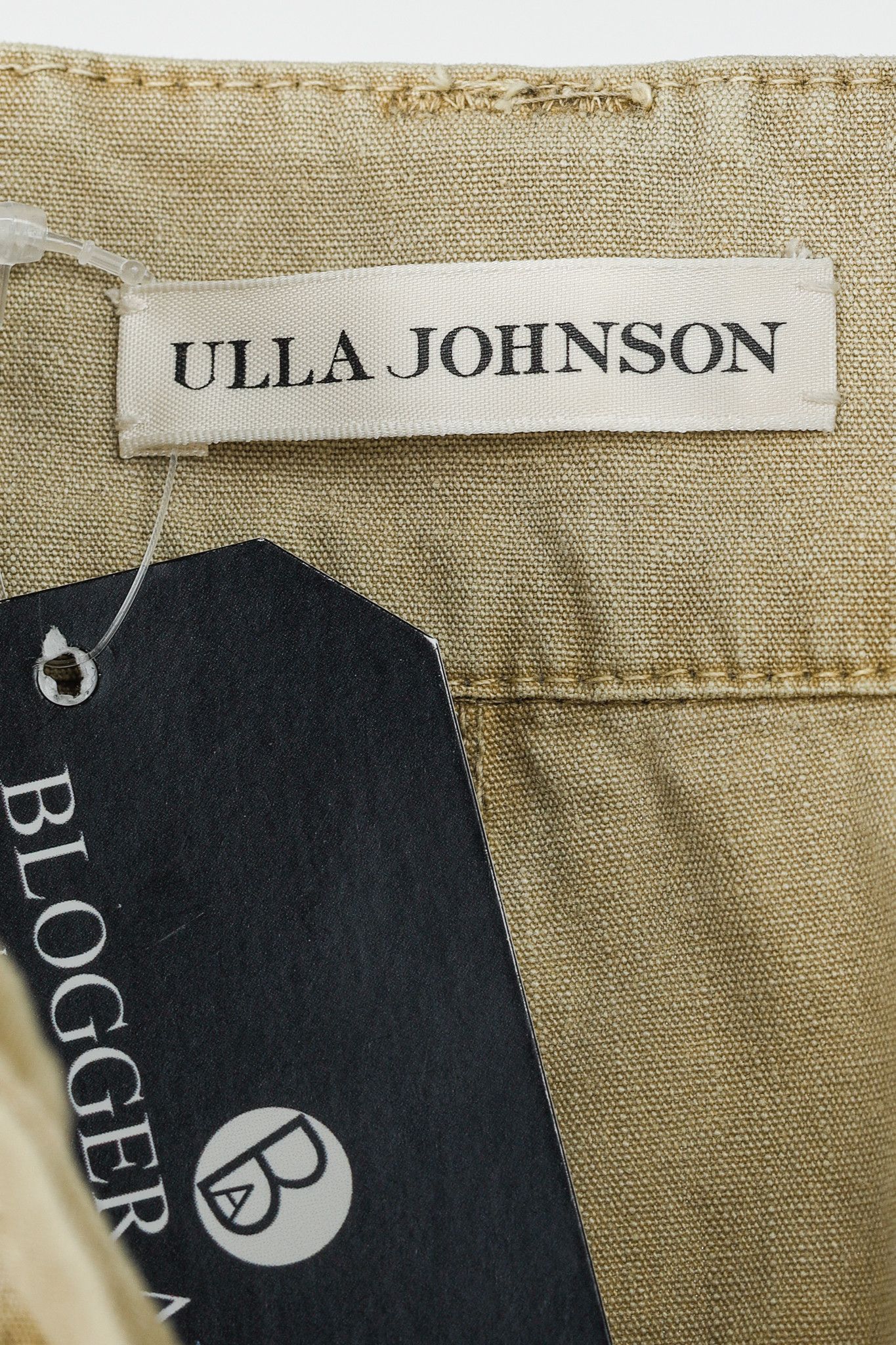 Ulla Johnson Ulla Johnson Cambrie Khaki Straight-Leg Pants Size 27" / US 4 / IT 40 - 8 Thumbnail