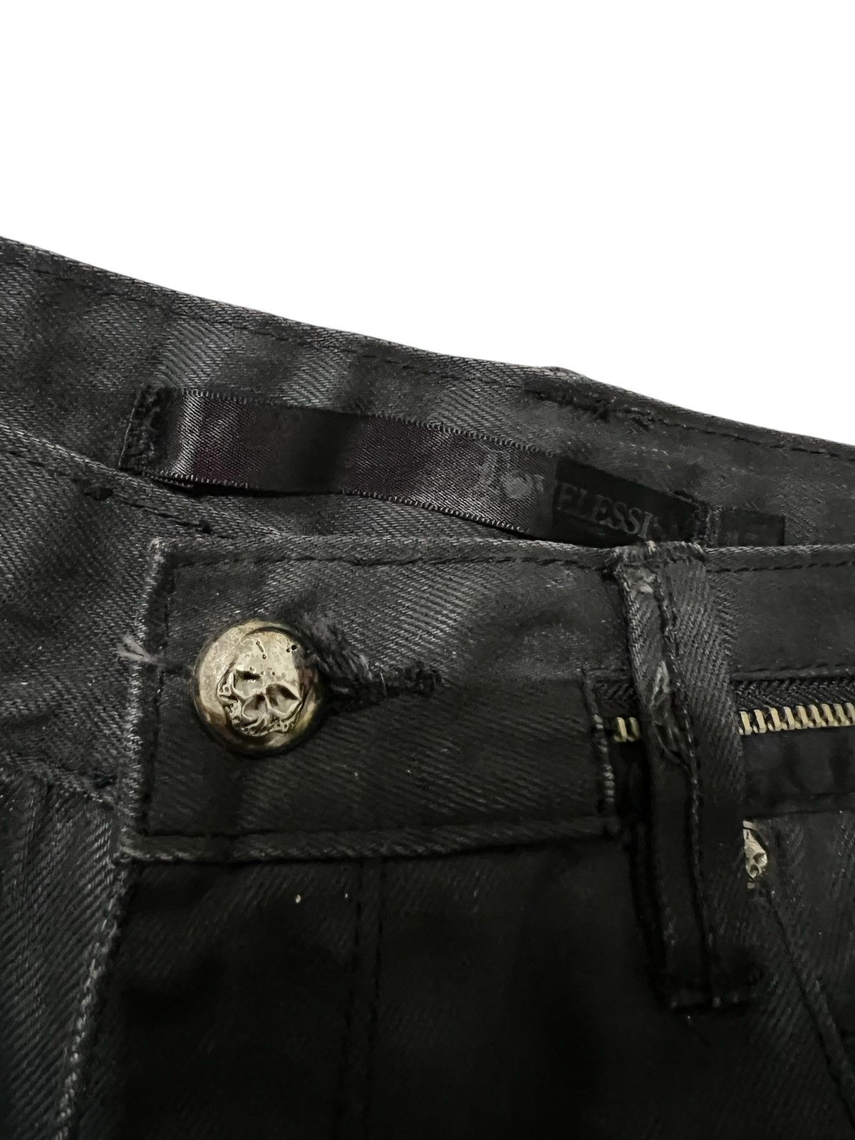If Six Was Nine × Japanese Brand × Loveless Lovelessism wax japanese punk bondage pants Size US 30 / EU 46 - 6 Thumbnail