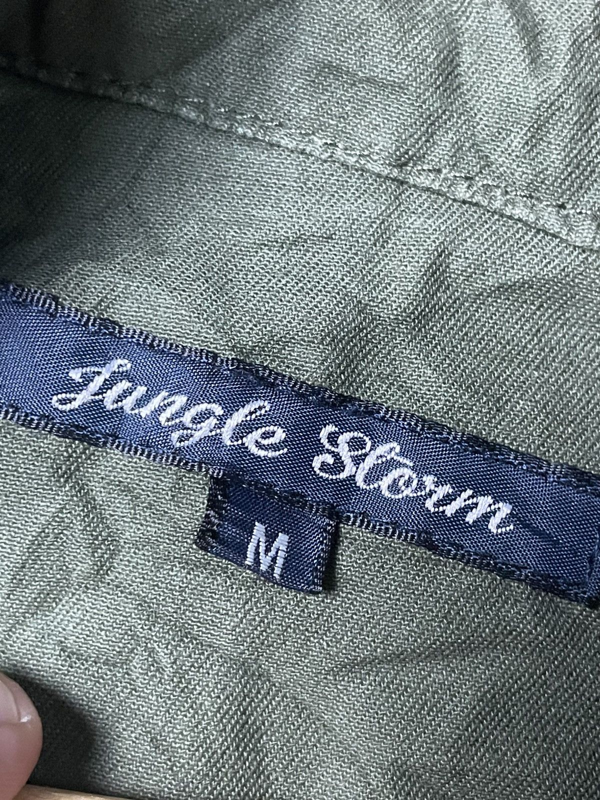 Japanese Brand × Vintage JUNGLE STORM Hooded Fish-tailed Jacket (97) Size US M / EU 48-50 / 2 - 6 Thumbnail