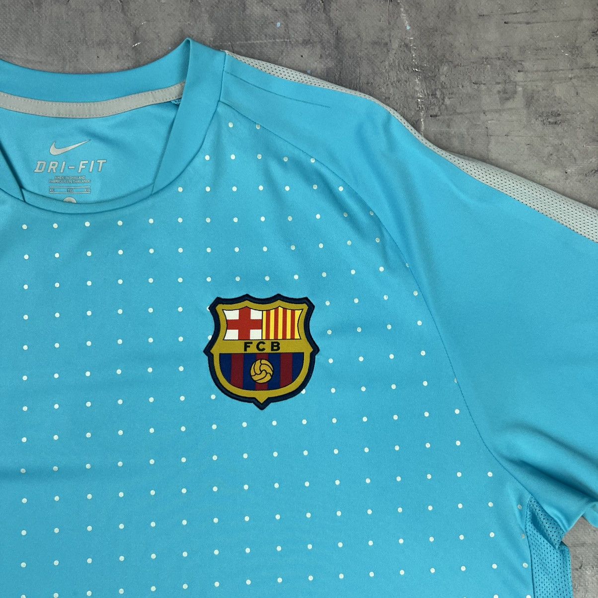 Nike Rare! FCB Barcelona Nike Soccer Jersey Shirt Size US XL / EU 56 / 4 - 5 Thumbnail