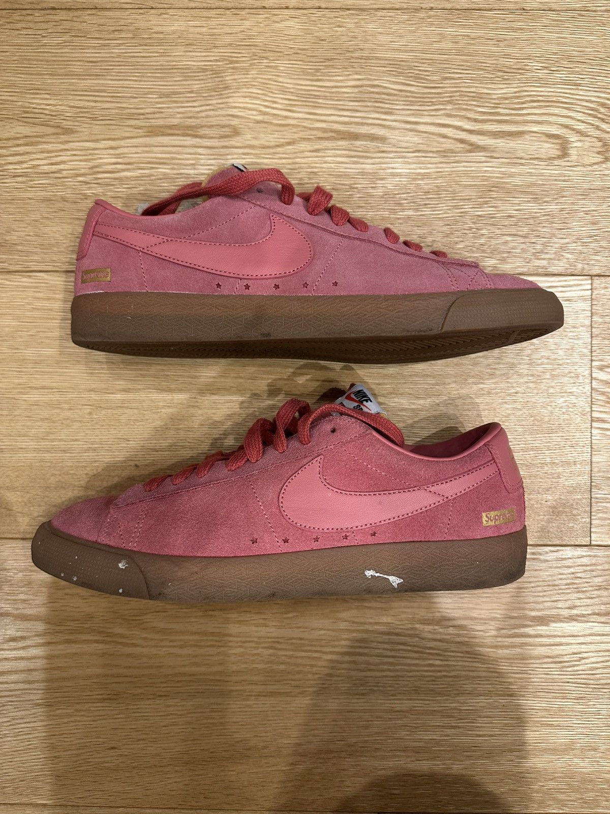 Nike × Supreme Supreme Nike SB Blazer Low (Desert Bloom) Size US 9 / EU 42 - 2 Thumbnail