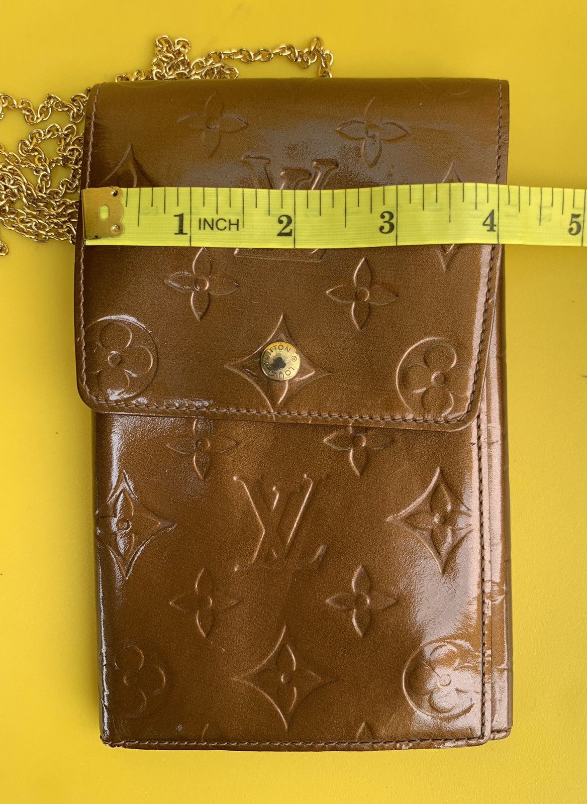 Louis Vuitton LOUIS VUITTON VERNIS WALKER SHOULDER BAG WALLET Size ONE SIZE - 9 Thumbnail