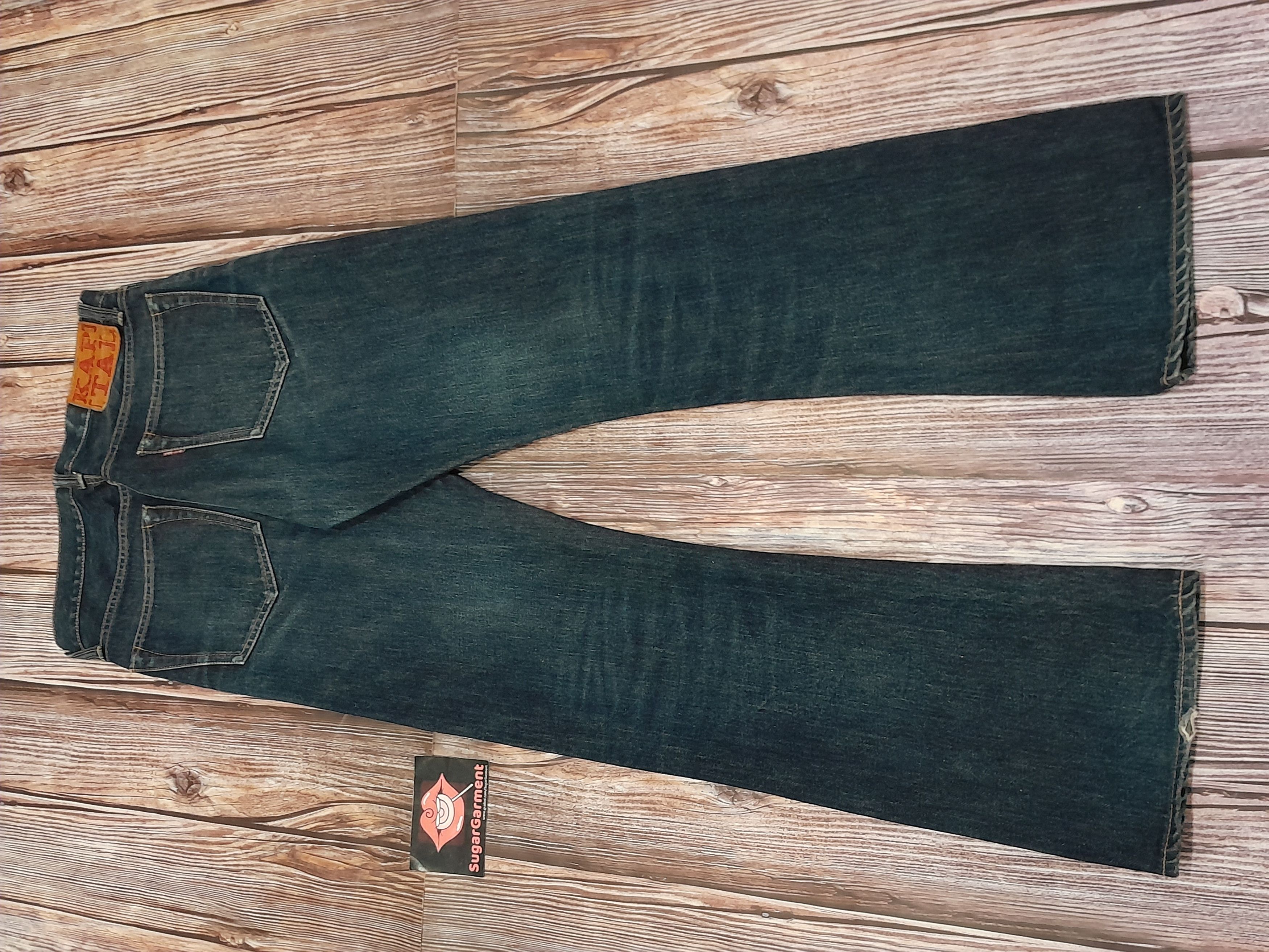 Japanese Brand KAPITAL Jeans Flare Bell Bottom Bootcut Vintage Size US 29 - 11 Thumbnail