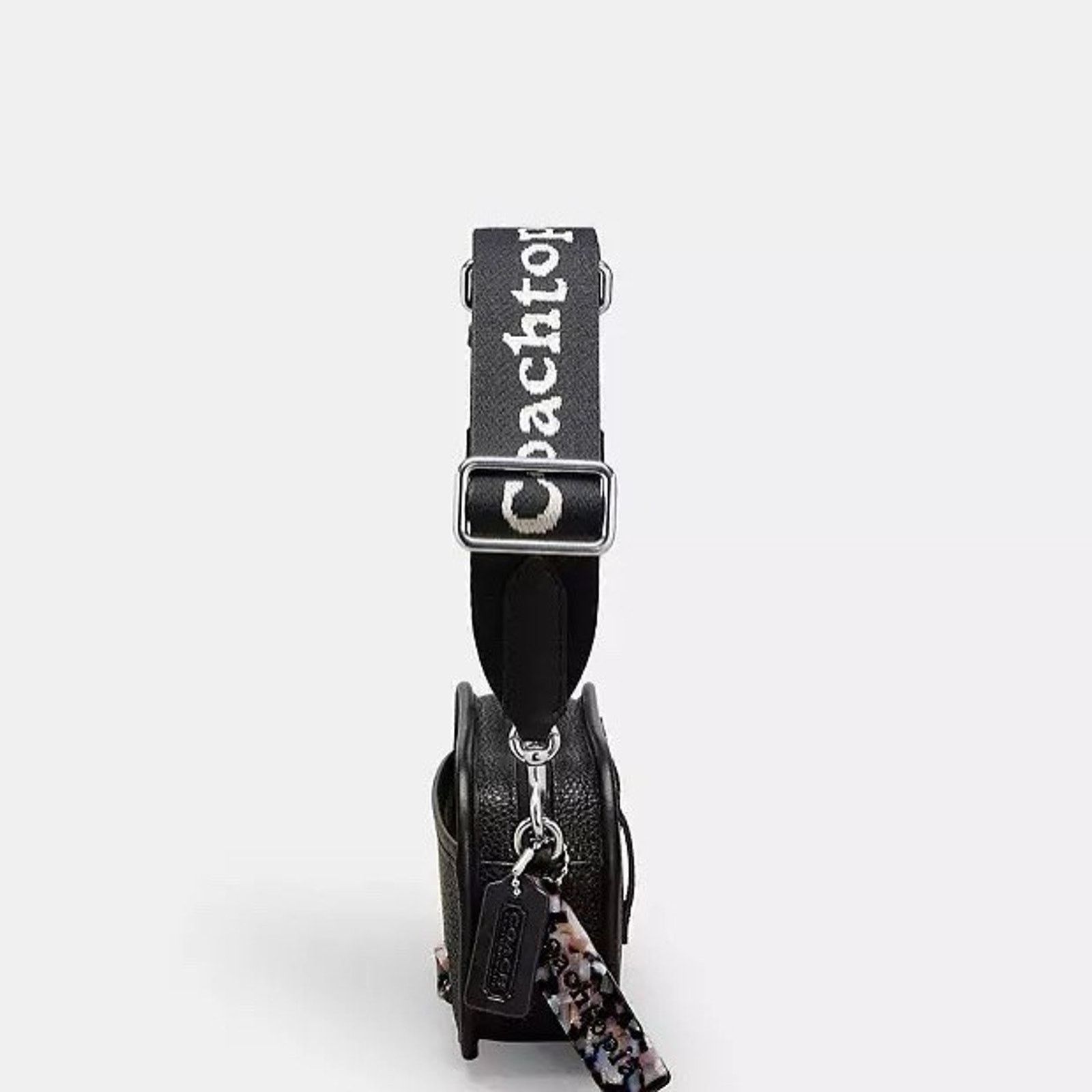 Coach NWT Coach Crossbody Belt Bag Coachtopia Leather Black CK114 Size ONE SIZE - 12 Thumbnail