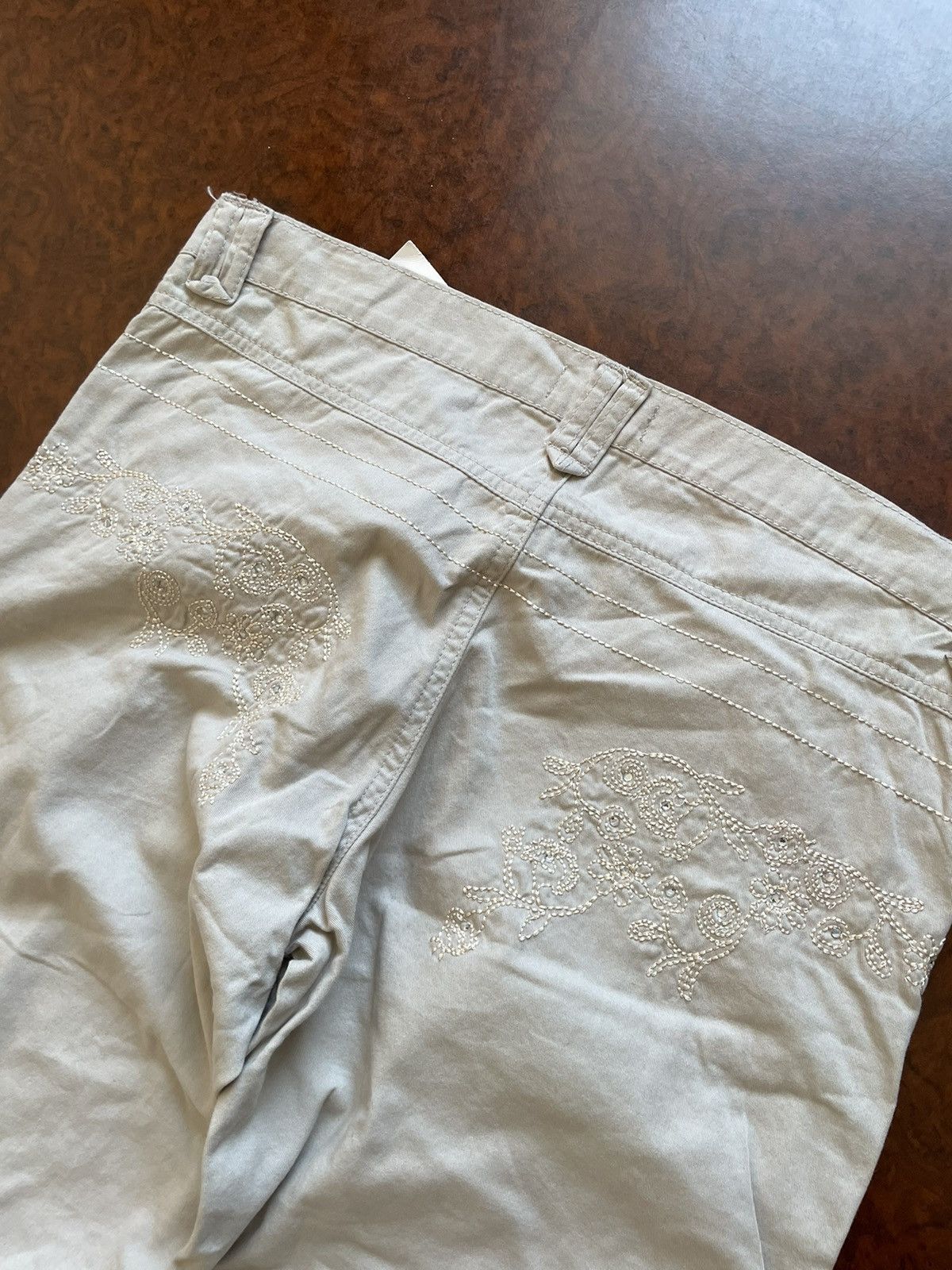 Japanese Brand Dolce Gabbana 90s multiPocket cargo pants CHROME jean rock Size 30" / US 8 / IT 44 - 2 Thumbnail