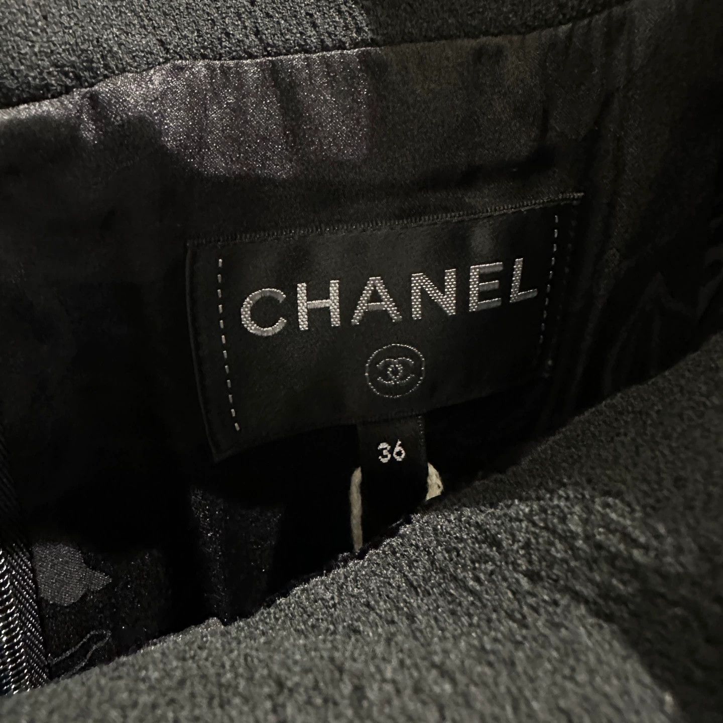 Chanel Chanel may251 stand collar knit short sleeve dress 36 Size XS / US 0-2 / IT 36-38 - 3 Thumbnail
