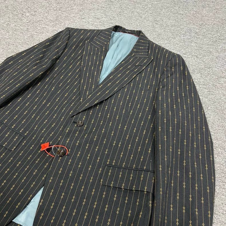 Gucci Gucci Horsebit Printed Suit Jacket-2506 Size US XXL / EU 58 / 5 - 3 Thumbnail