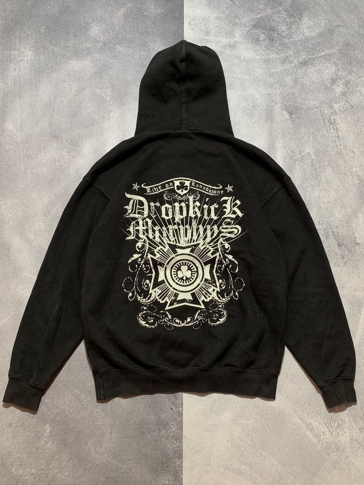 Other Vintage Y2K Dropkick Murphys hoodie back print big logo L Size US L / EU 52-54 / 3 - 1 Thumbnail