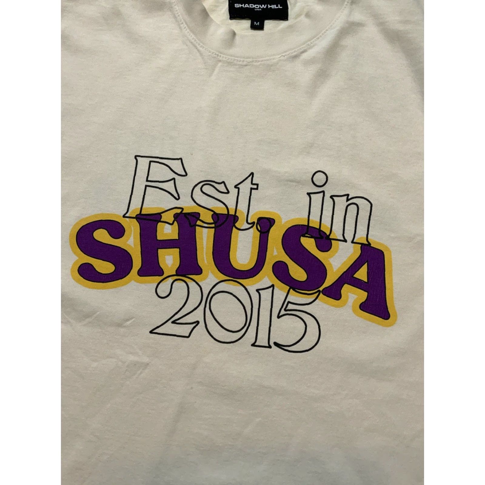 Shadow Hill Shadow Hill USA Established In 2015 Graphic S/S Crewneck T-Shirt Sz. M Men Shirt Multicolor USA 2015 Crew Neck Shadow Hill Mens M Size US M / EU 48-50 / 2 - 5 Thumbnail