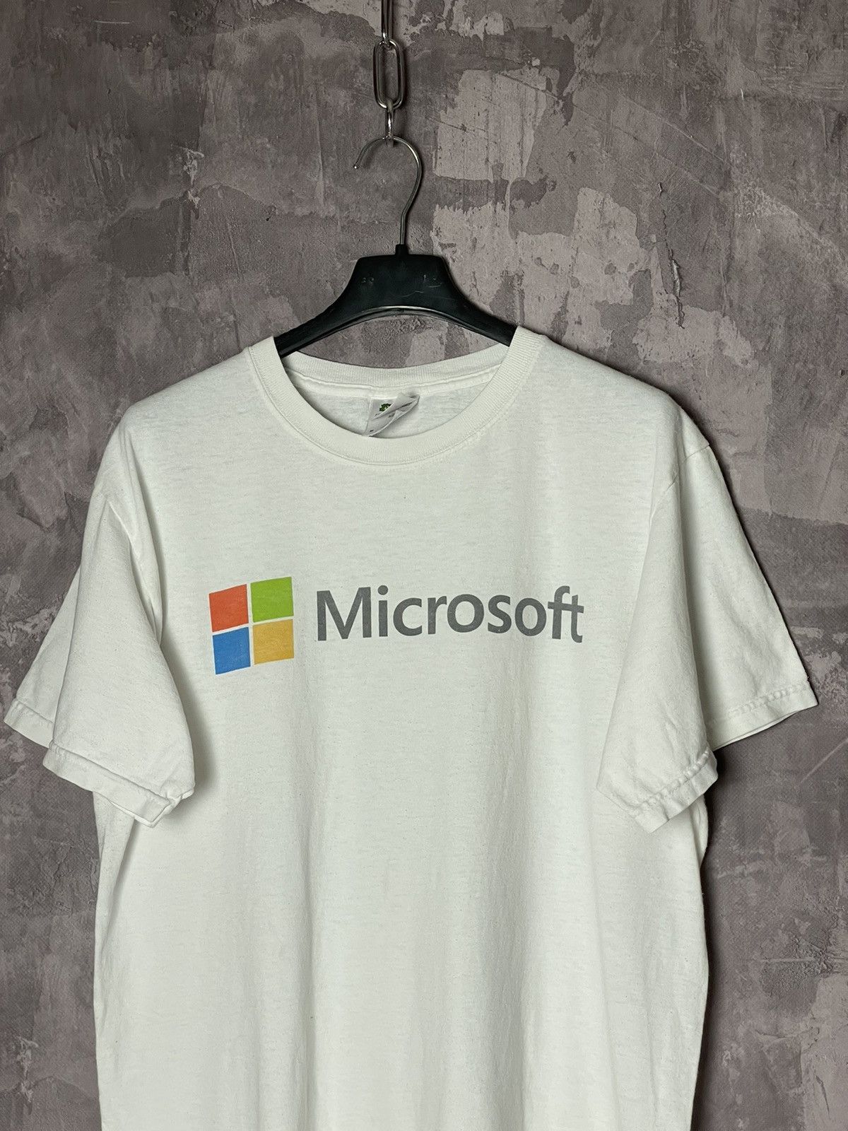 Microsoft × Vintage ‘90s Vintage Microsoft Computers Logo Spell Out Tee Size US M / EU 48-50 / 2 - 2 Thumbnail