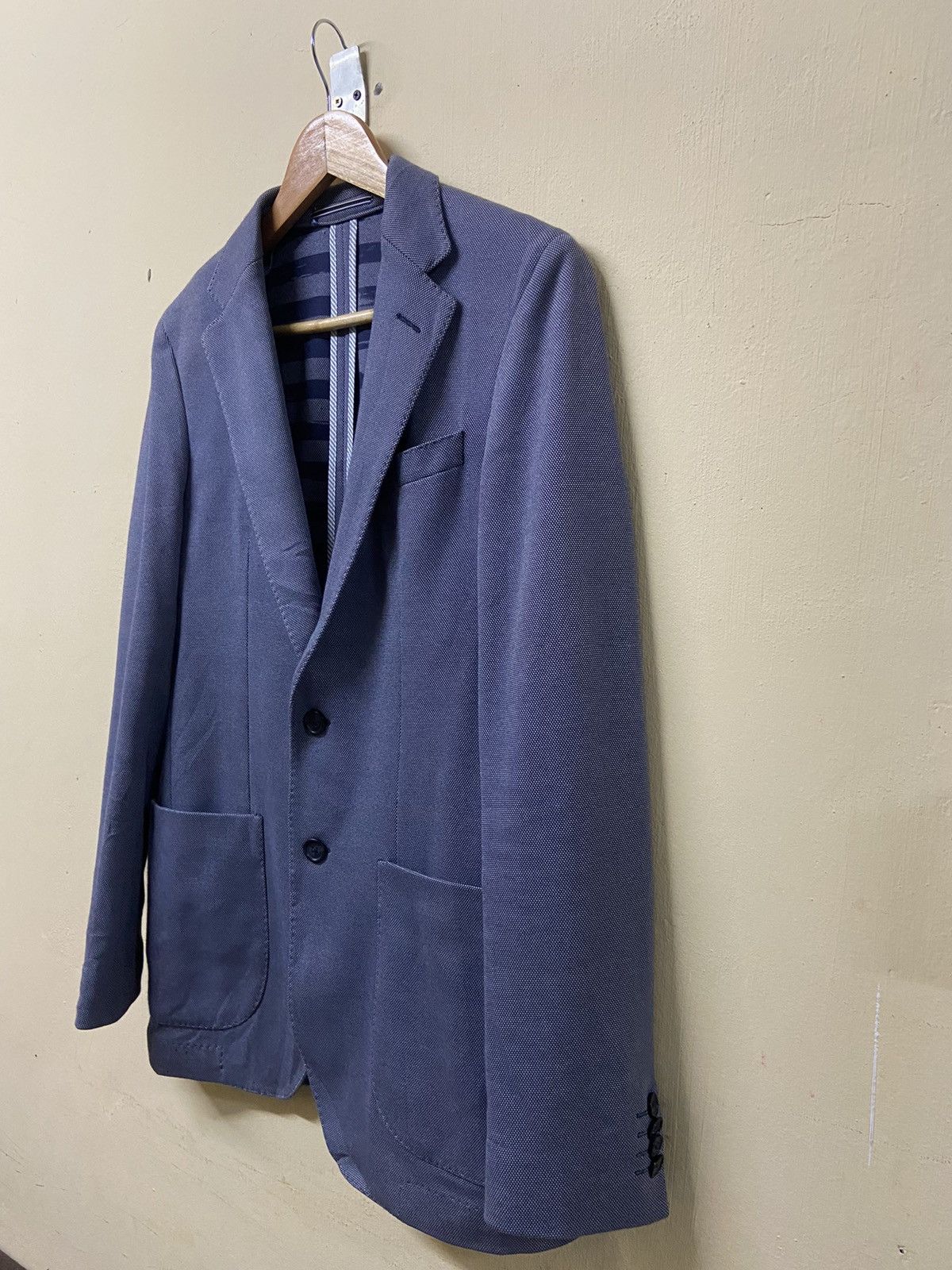 Tommy Hilfiger Tommy Hilfiger Blazer Blue Tweed Size US M / EU 48-50 / 2 - 3 Thumbnail