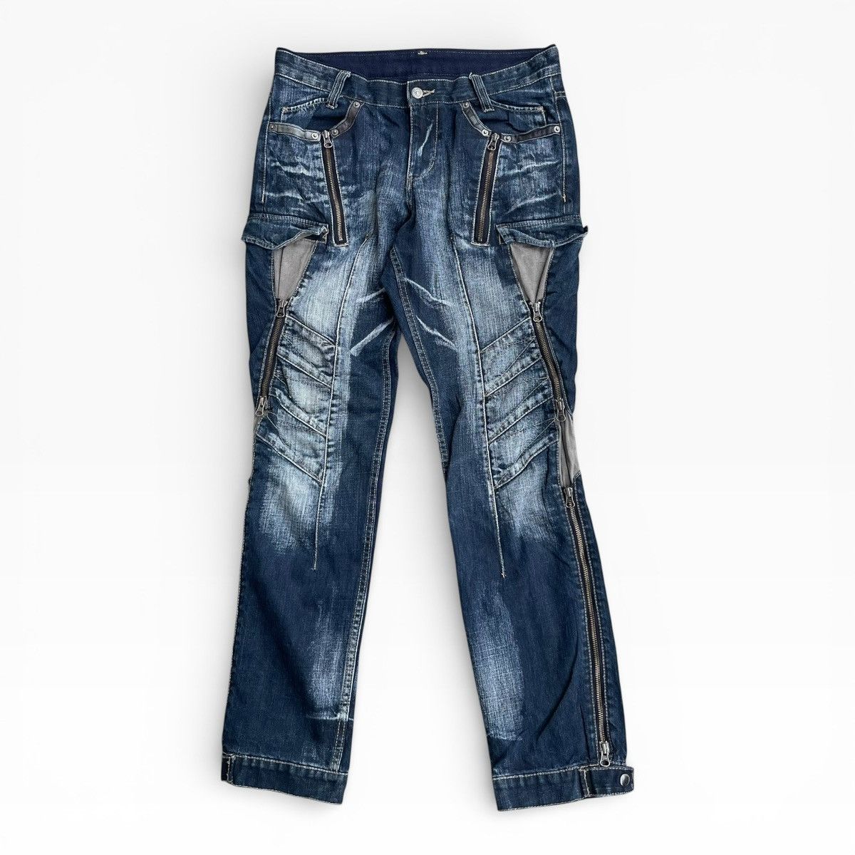 PPFM Vintage PPFM Bondage Punk ifsixwasnine LGB Style Denim Size US 34 / EU 50 - 1 Thumbnail