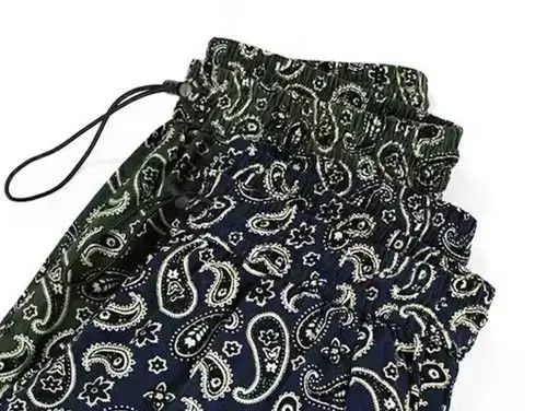 Japanese Brand 20SS Indigo Union Japan Navy Bandana Casual Pants Size US 32 / EU 48 - 3 Thumbnail