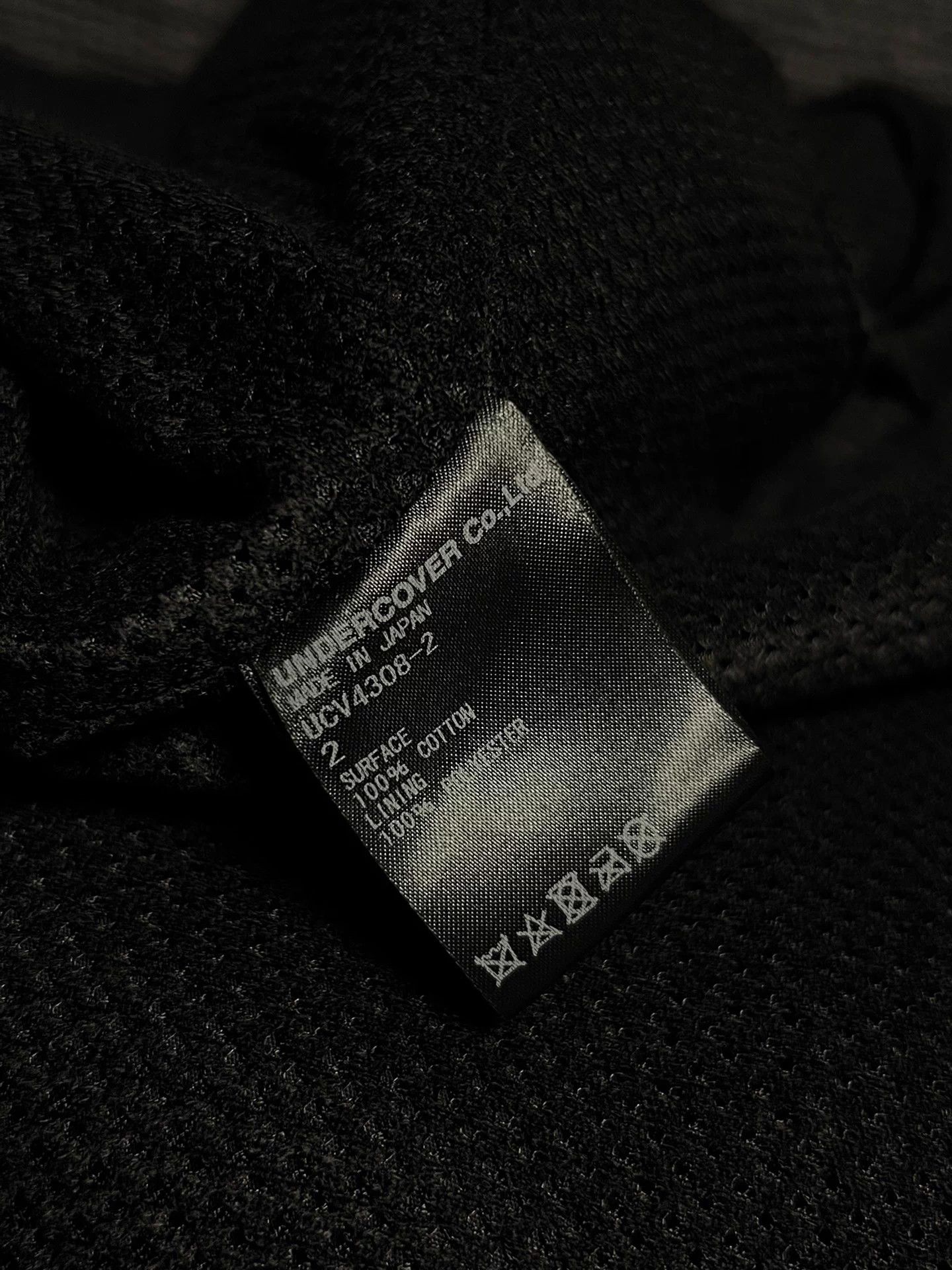 Undercover UNDERCOVER 18aw Wrinkled Leather Logo Coat Archive Size US M / EU 48-50 / 2 - 7 Thumbnail