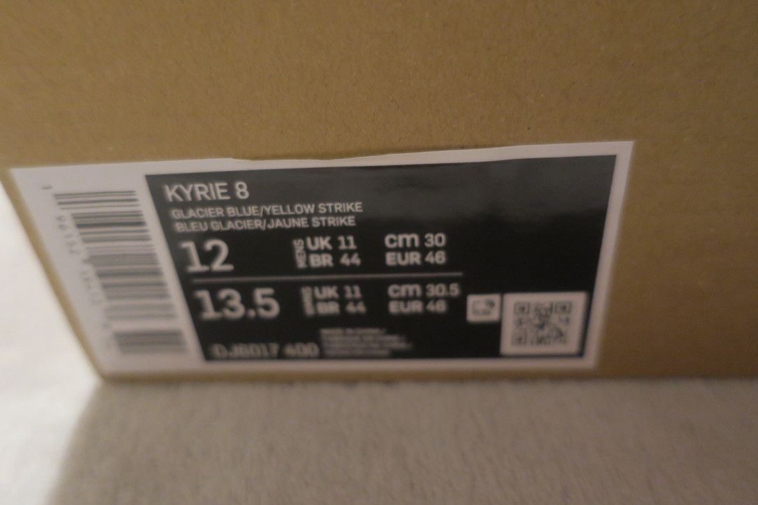 Nike KYRIE 8 EAGLE GLACIER BLUE MEN'S SIZE 12 DJ6017-400 Size US 12 / EU 45 - 5 Thumbnail