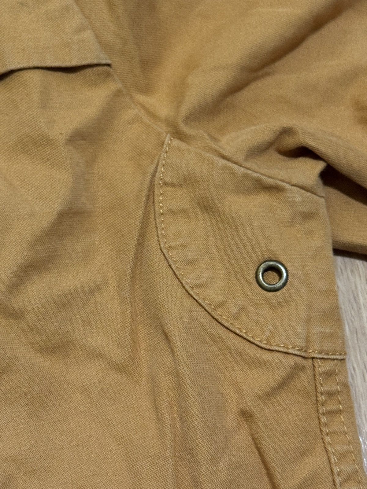 Other Jasonwood Hooded Field Jacket - Mustard / Navy – M Size US M / EU 48-50 / 2 - 9 Thumbnail