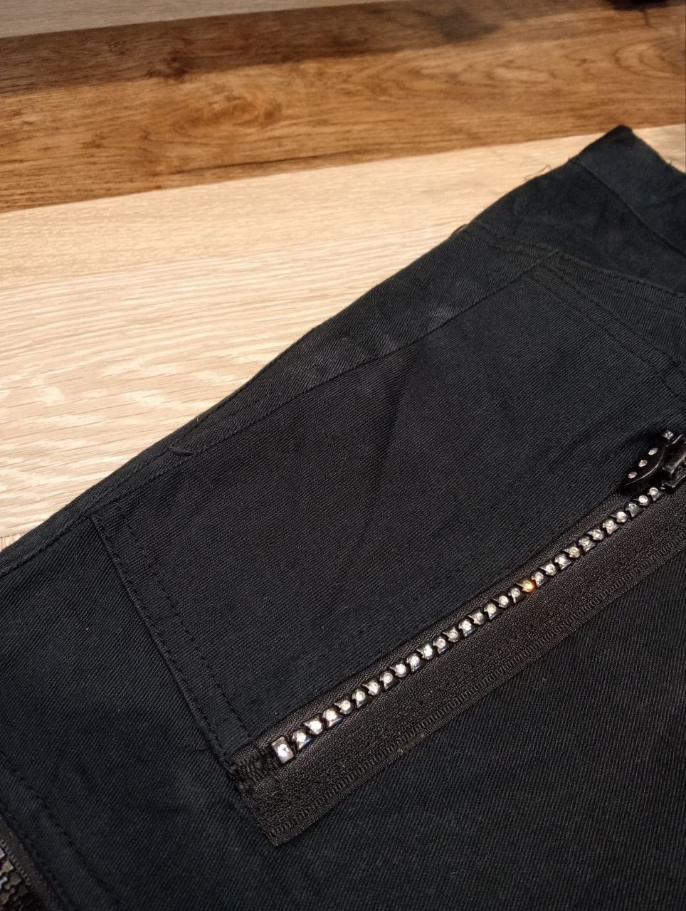 semanticdesign JAPANESE SEMANTIC DESIGN FLARED PANTS PUNK ZIP - SIZE M Size US 32 / EU 48 - 5 Thumbnail