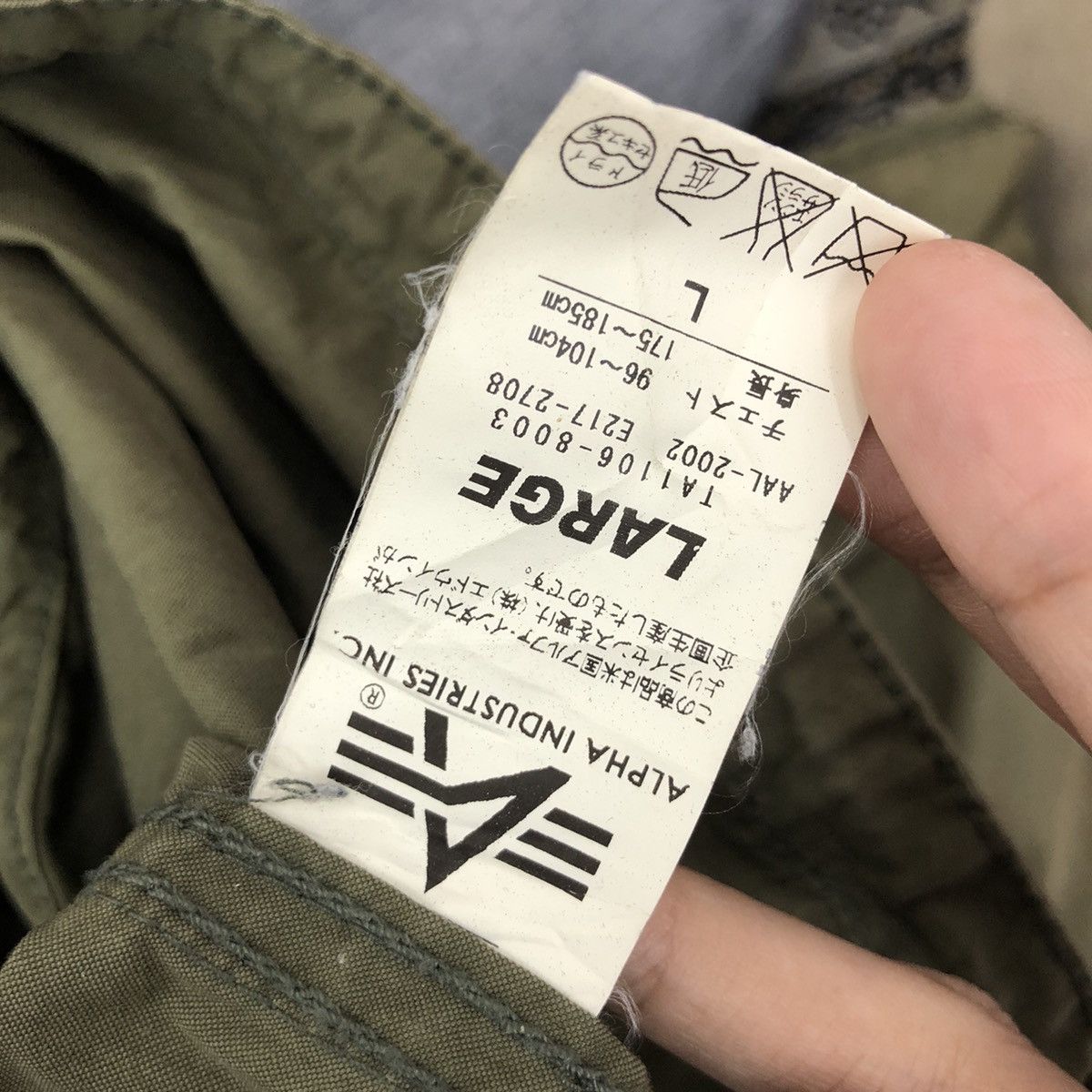 Alpha Industries × URBAN RESEARCH DOORS Vintage ALPHA INDUSTRIES x Identity Idea Urban Research Size US L / EU 52-54 / 3 - 6 Thumbnail