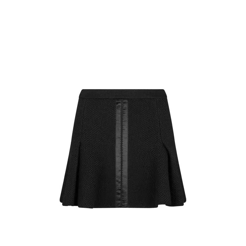 Tom Ford o1loc1c0126 GCK198 Weave Stitch Silk Knit Flared Mini Skirt Size 26" / US 2 / IT 38 - 1 Preview