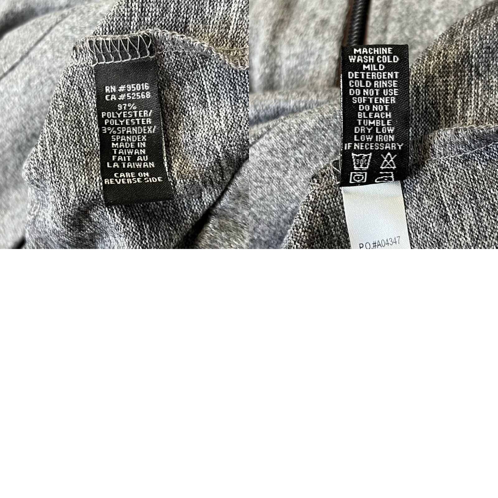 Vintage Straight Down 1/4 Zip Pullover Mens XL Gray Stretch Performance Golf D9 Size US XL / EU 56 / 4 - 9 Thumbnail