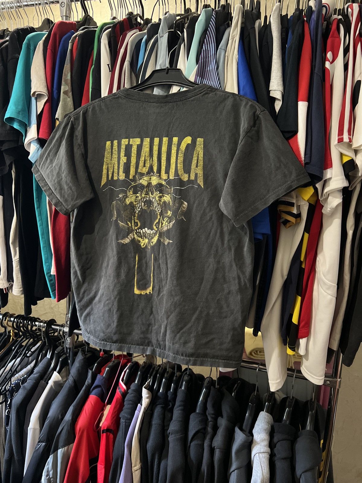 Band Tees 2005/2006 VINTAGE METALLICA PUSHEAD SUNMER TOUR BAND T SHIRT Size US M / EU 48-50 / 2 - 10 Thumbnail