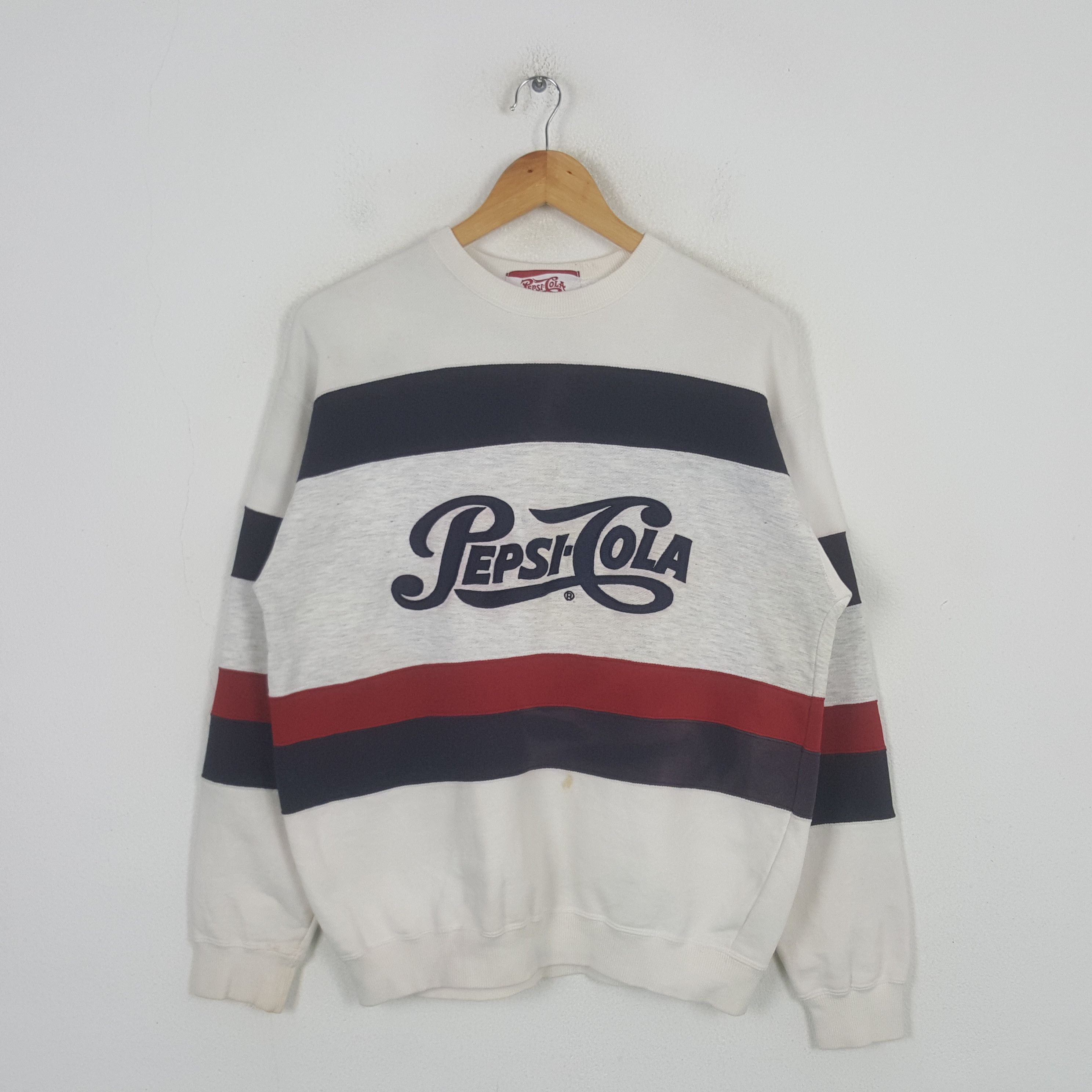 Pepsi Vintage Pepsi Cola American Promo Sweatshirt C298N10 Size US M / EU 48-50 / 2 - 1 Thumbnail