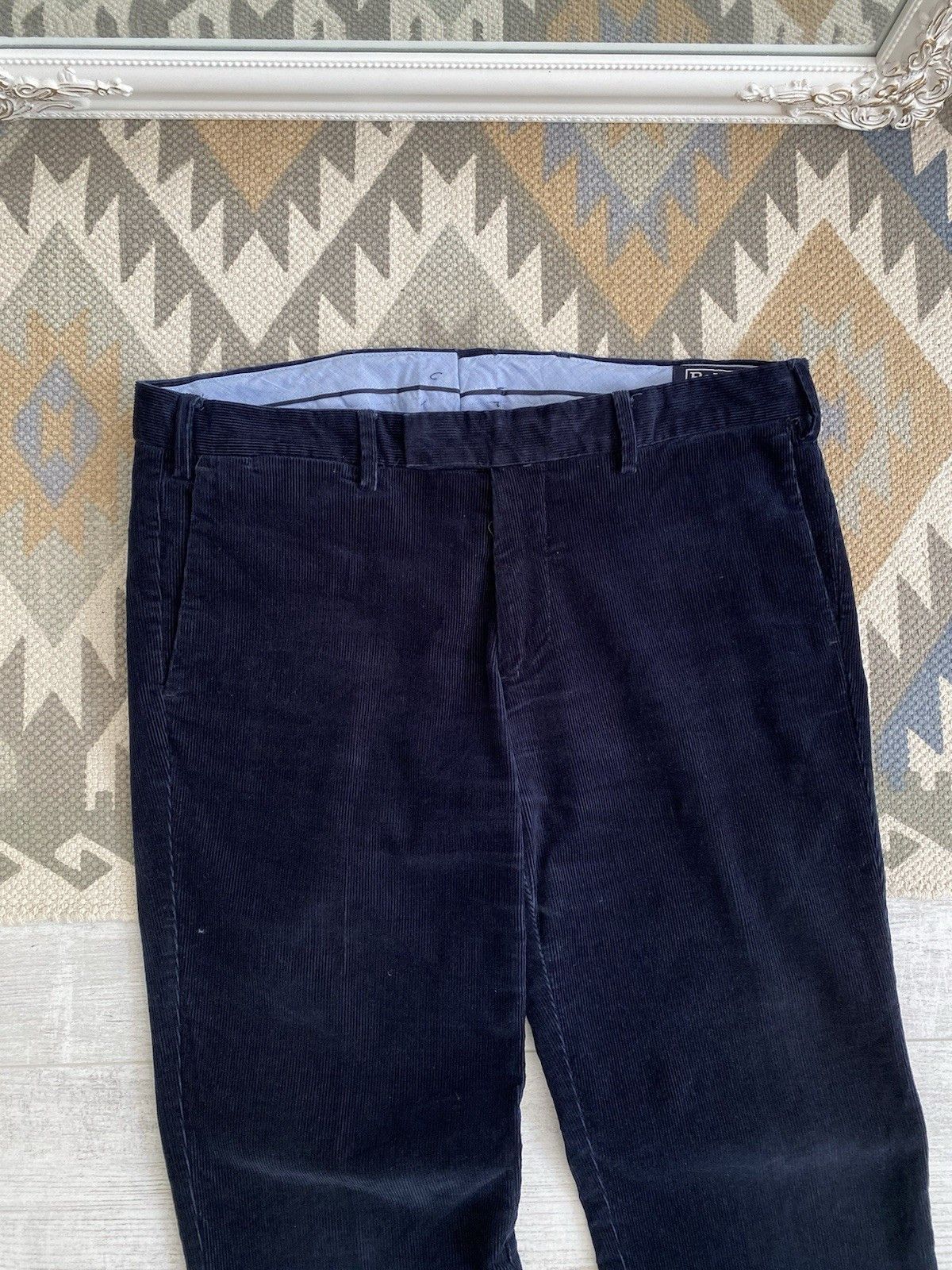 Polo Ralph Lauren Polo Ralph Lauren Corduroy Pleated Pants Trousers Size US 34 / EU 50 - 3 Thumbnail