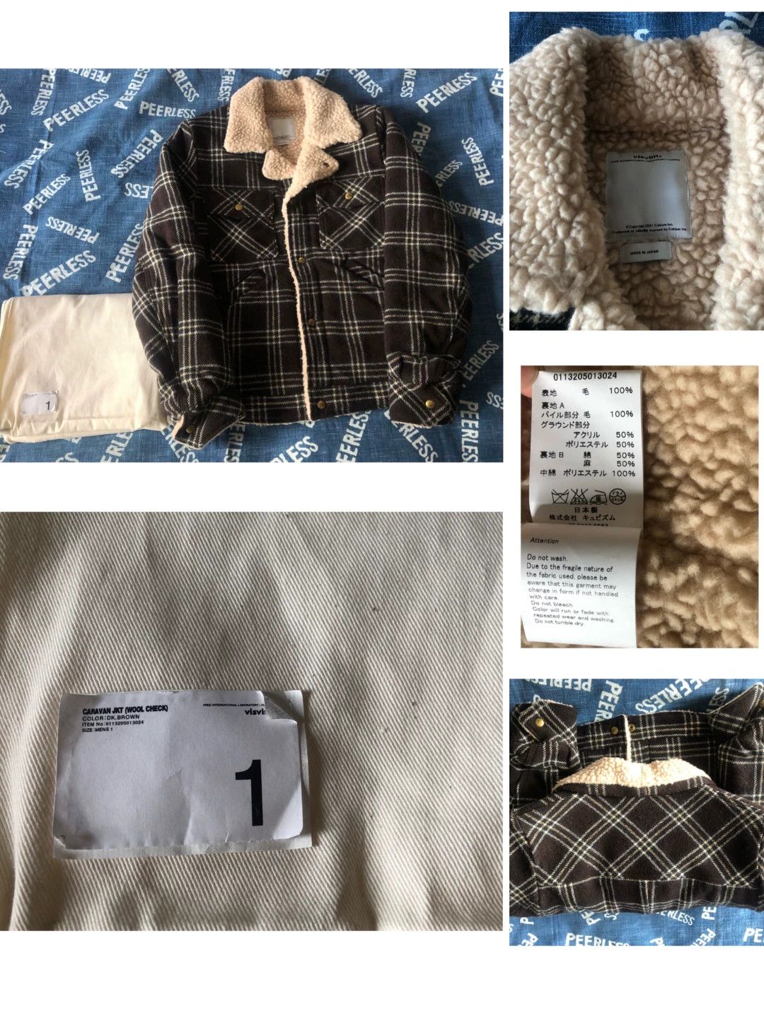 Visvim Visvim 13AW Caravan JKT （Wool Check） Size US S / EU 44-46 / 1 - 1 Thumbnail