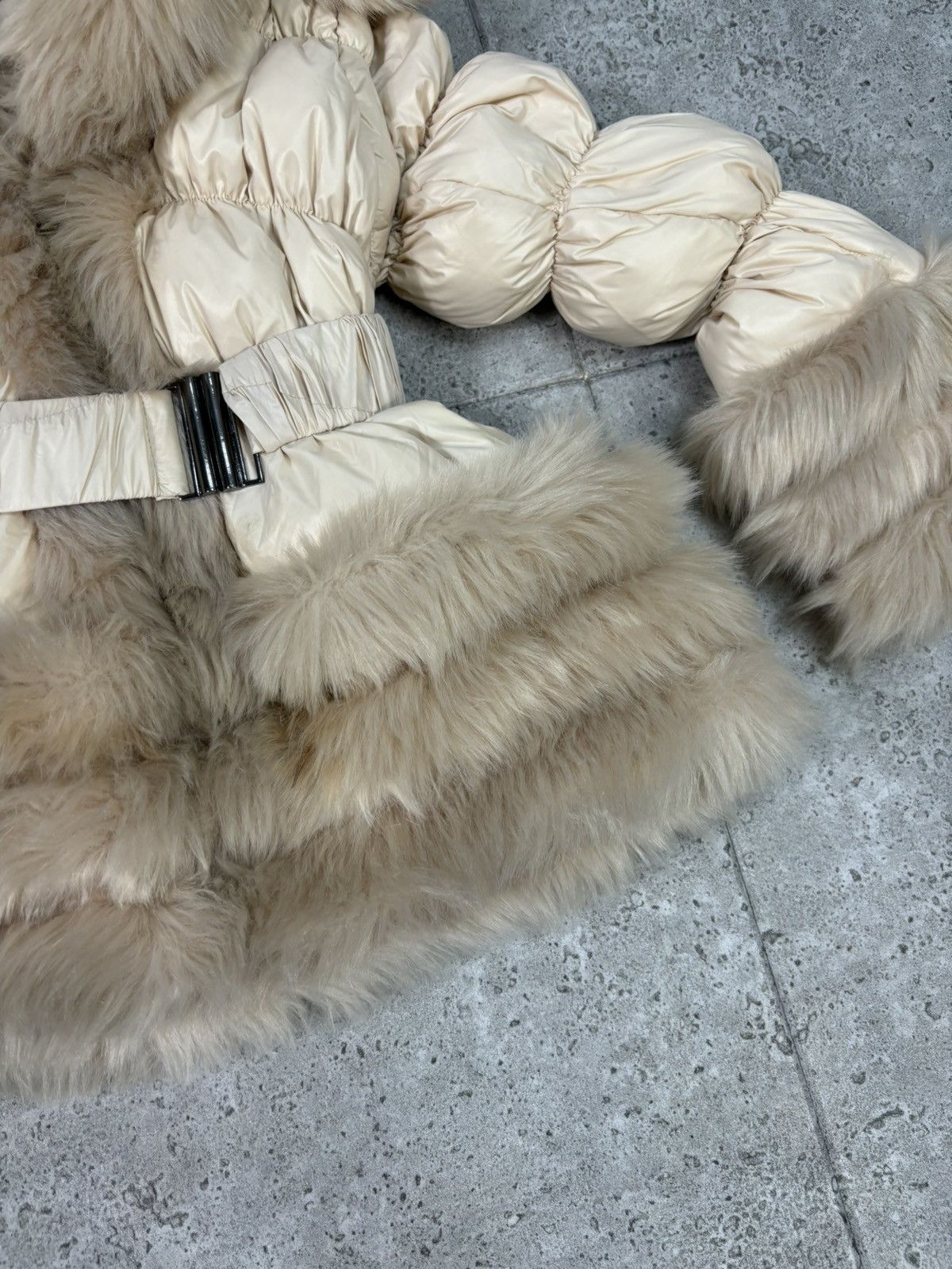 Hysteric Glamour × Japanese Brand Rare Archive Japanese Fur Bomber Jacket Cropped Y2K 00s LGB Size M / US 6-8 / IT 42-44 - 5 Thumbnail