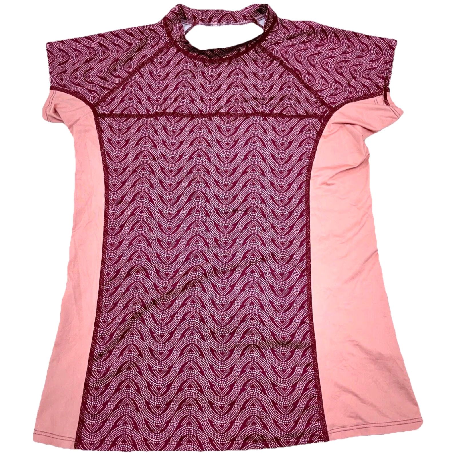 Patagonia Patagonia Shirt Women Large Pink Tee Performance Running Training Heather Top Size L / US 10 / IT 46 - 2 Thumbnail