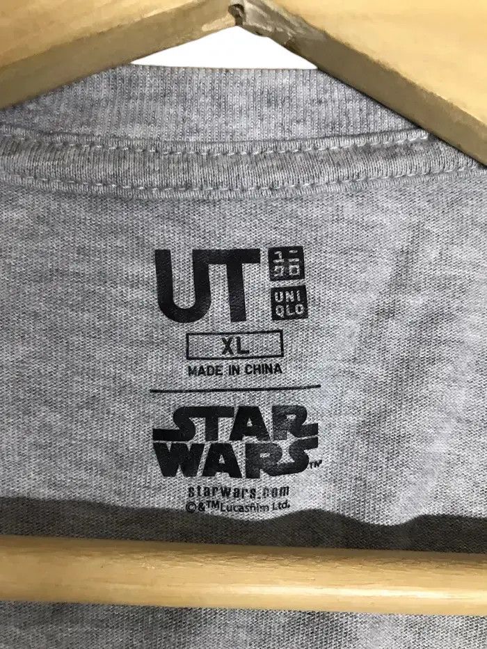 Star Wars Uniqlo x Star Wars Tshirts Size US XL / EU 56 / 4 - 5 Thumbnail