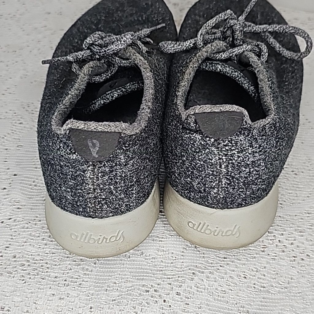 Allbirds AllBirds men wool runners running gray lace up shoes sz 10 Size US 10 / EU 43 - 6 Thumbnail