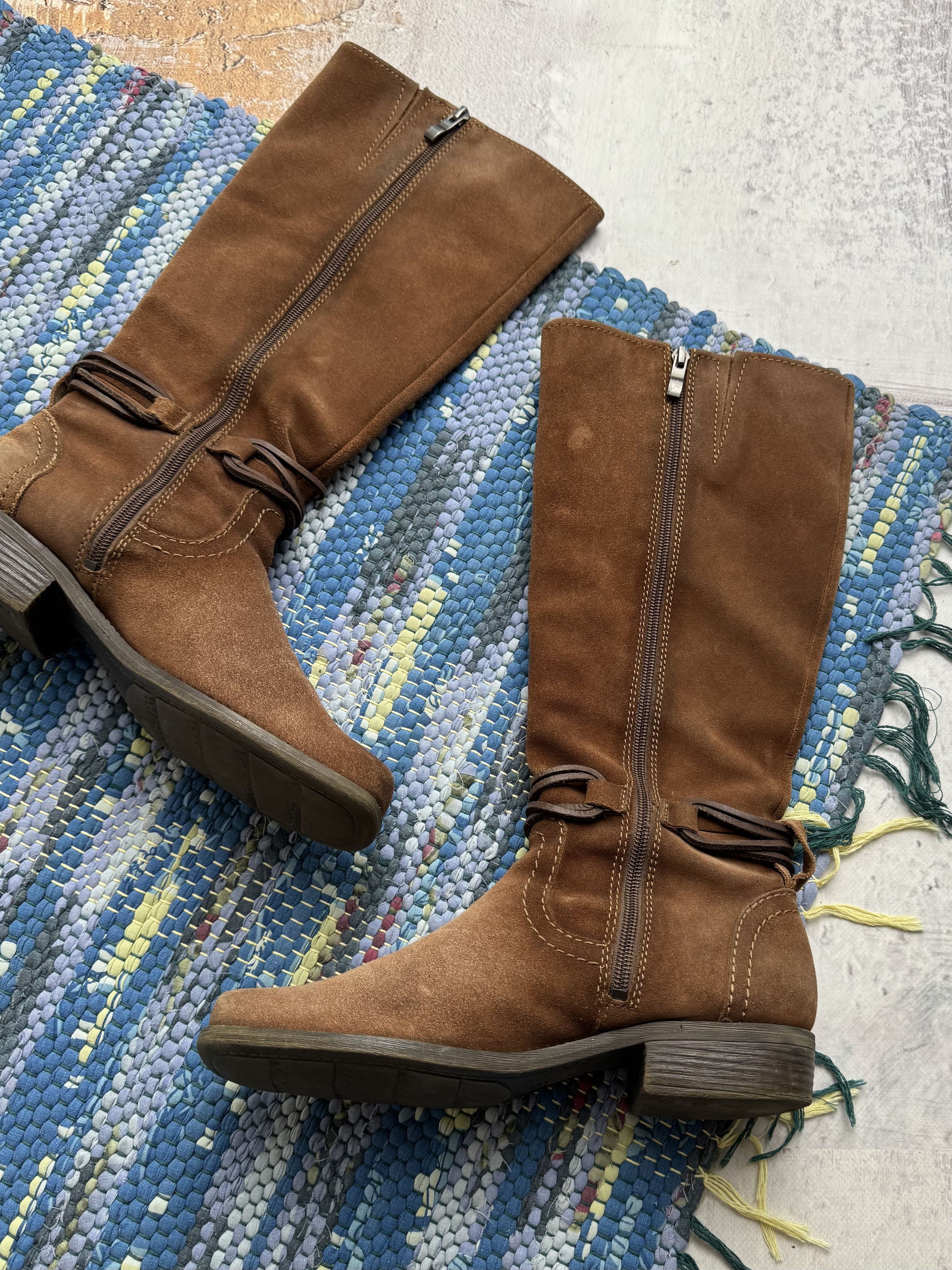 Vintage Vintage Leather Boots With Ropes A8(V1)D15 Size US 9 / IT 39 - 6 Thumbnail