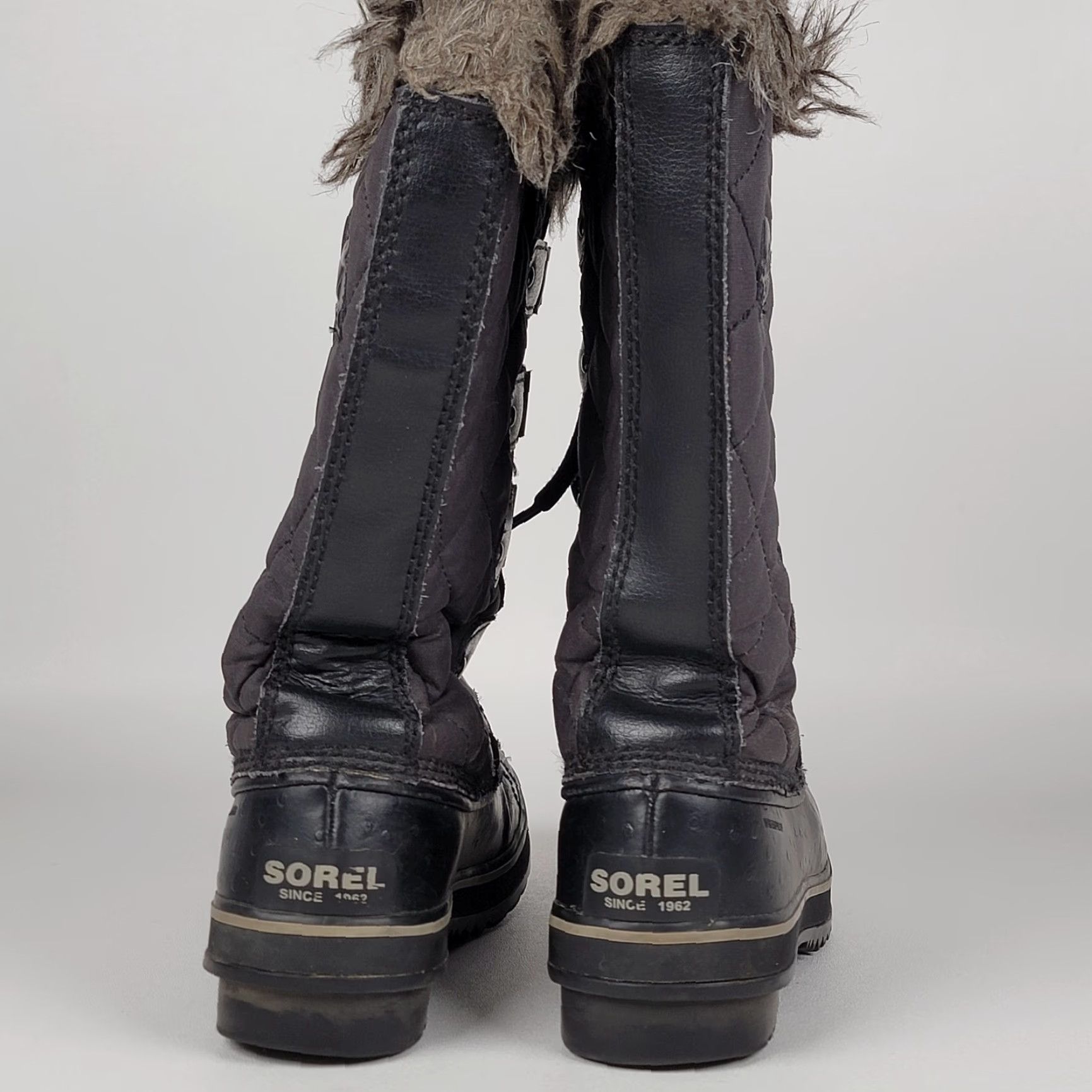 SOREL Sorel Tofino II Lace Up Black Winter Snow Boots Women’s Size 6 - Waterproof, Faux Fur Lined, Mid-Calf, Logo, Solid Black, Casual Winter Boot Ladies 6 Size US 6 / IT 36 - 7 Thumbnail