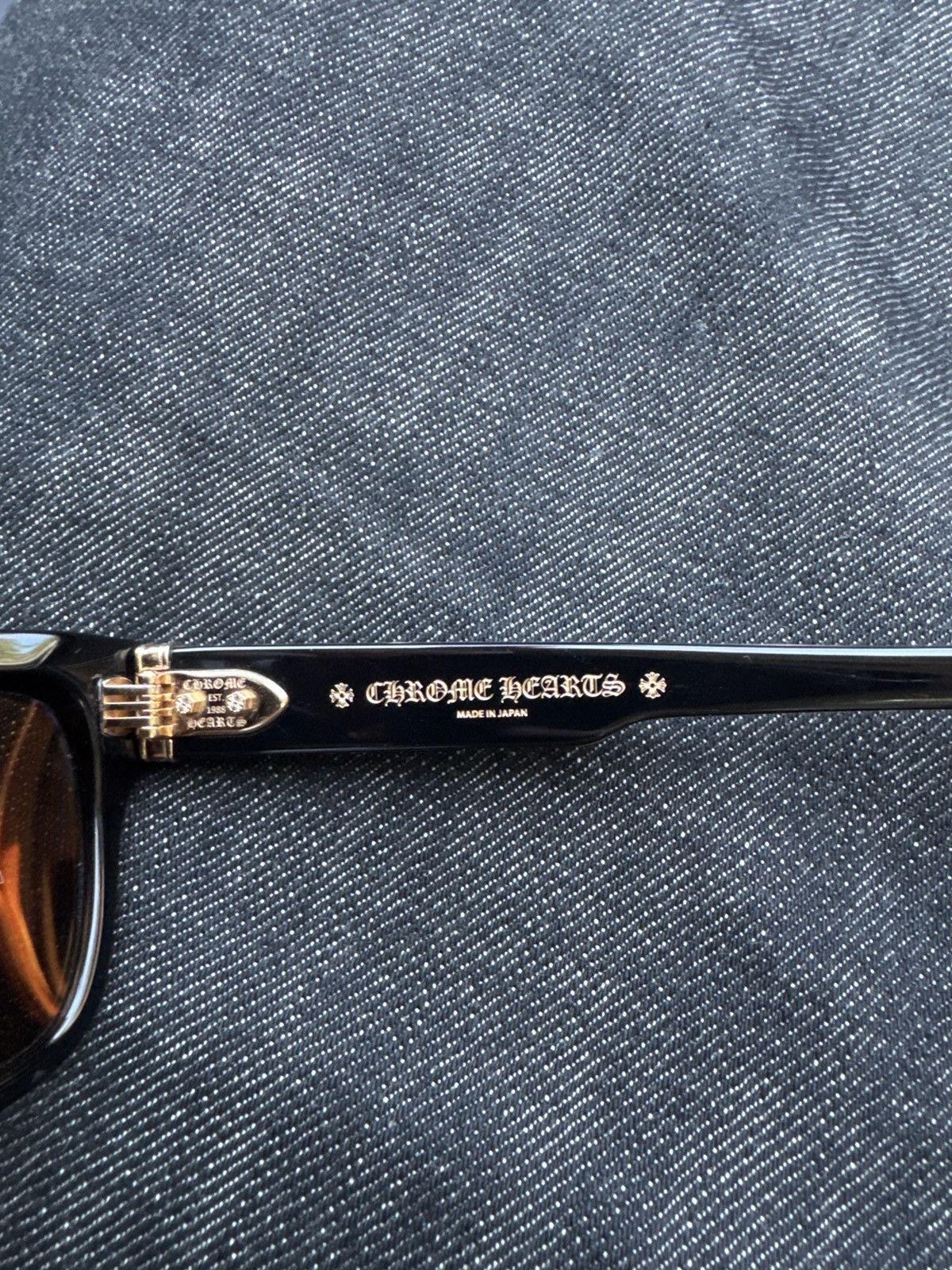 Chrome Hearts Chrome Hearts MIDIXATHRILL I sunglasses Size ONE SIZE - 6 Thumbnail