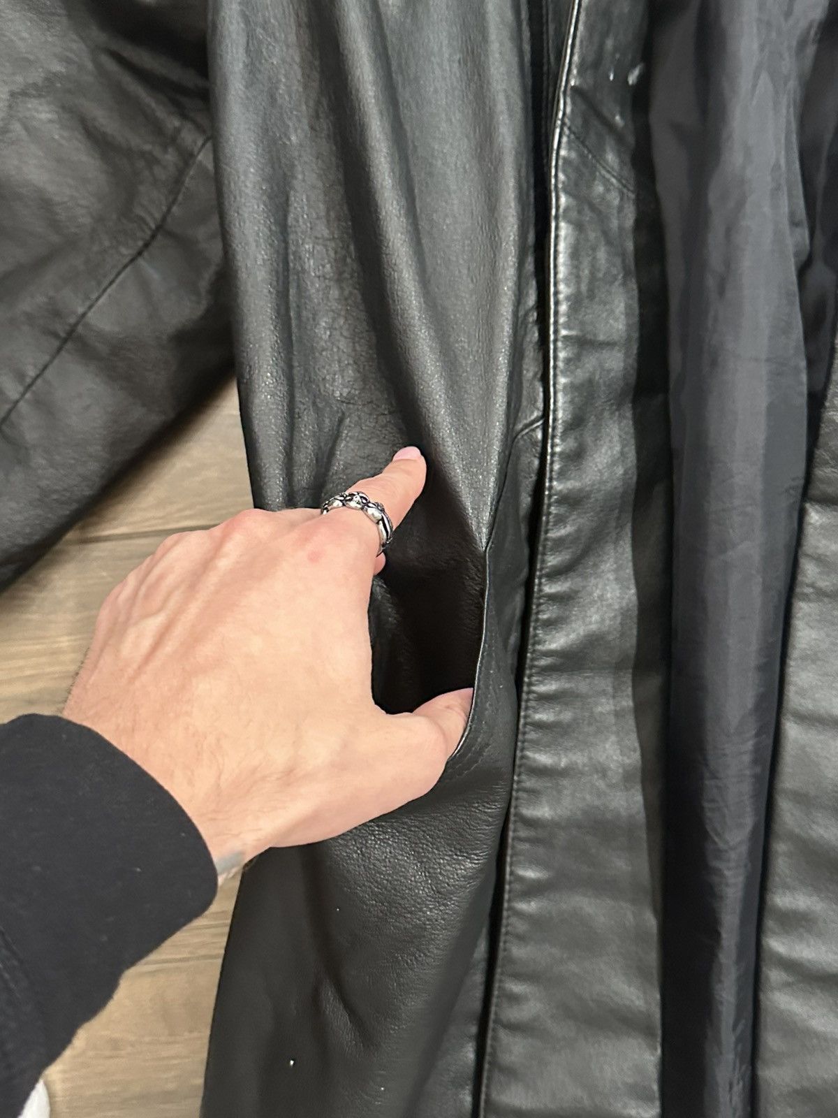 Excelled black trench coat Size US M / EU 48-50 / 2 - 9 Thumbnail