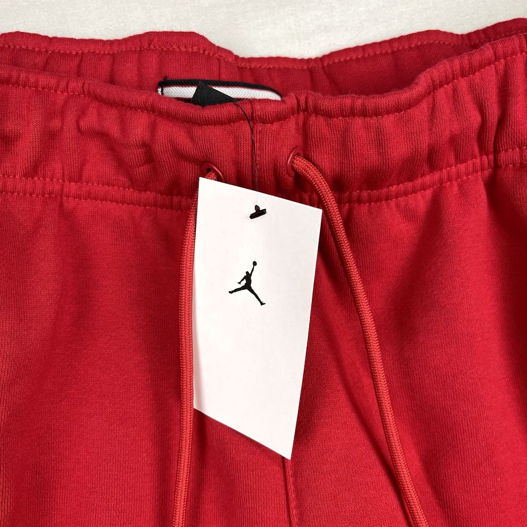Jordan Brand Nike Jordan Shorts Mens 2XL Red Essentials Fleece Casual Athletic 2XL Mens Red Jordan Shorts Size US 39 - 6 Thumbnail