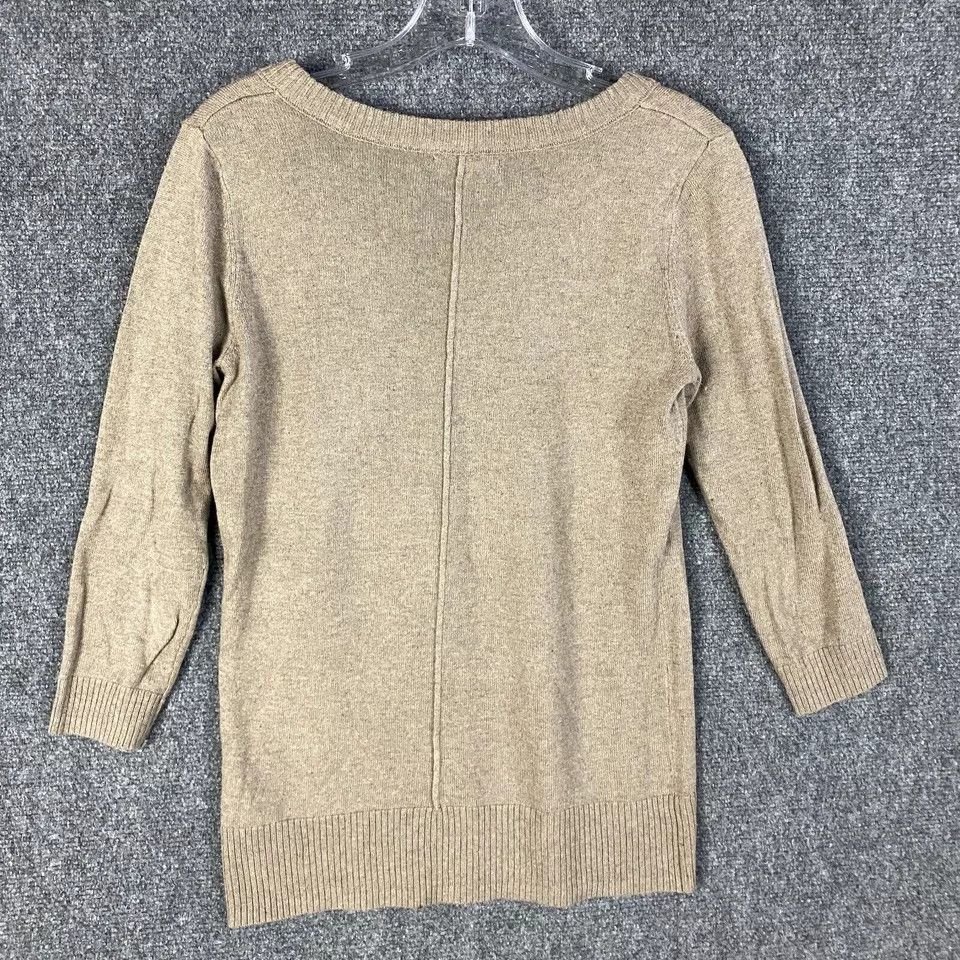 Gap Gap Blouse Women's Small 3/4 Sleeve Cotton Blend Knitted S Size S / US 4 / IT 40 - 8 Thumbnail