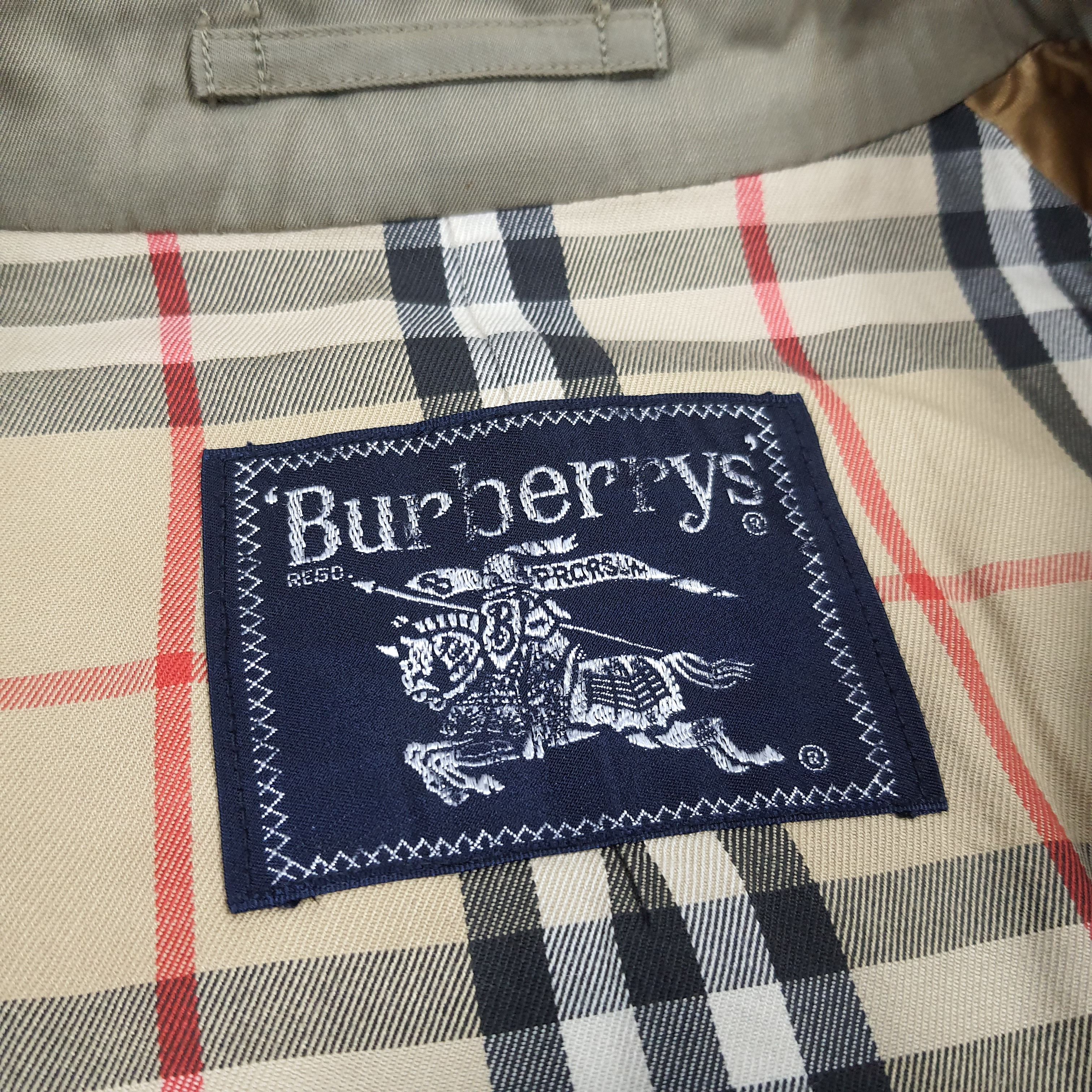 Burberry × Vintage Vintage Burberrys' Trench Coat Jacket Size US M / EU 48-50 / 2 - 5 Thumbnail