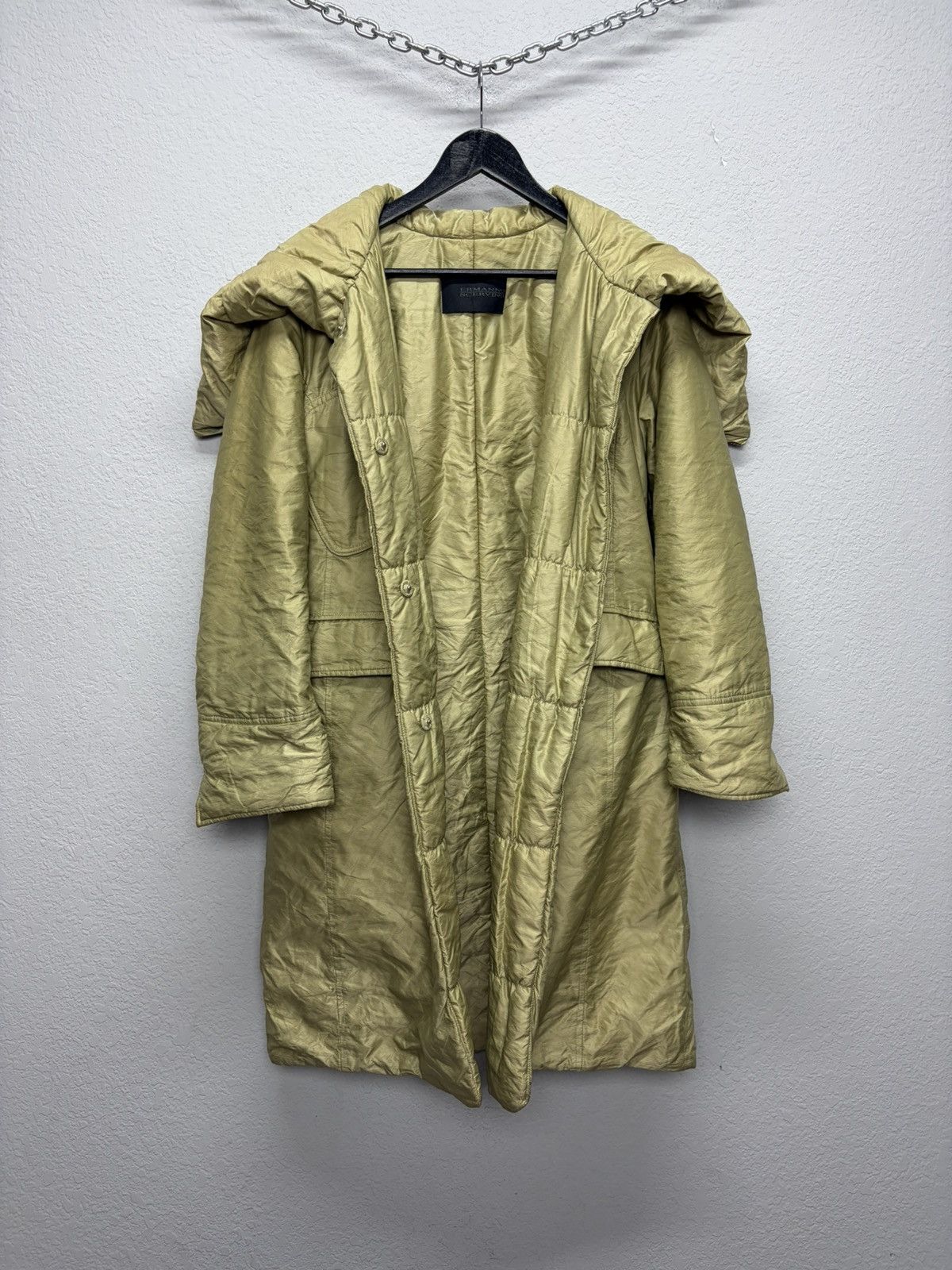 Ermanno Scervino Ermanno Scervino Padded Coat Luxury Minimal Italian Designer Size S / US 4 / IT 40 - 1 Thumbnail
