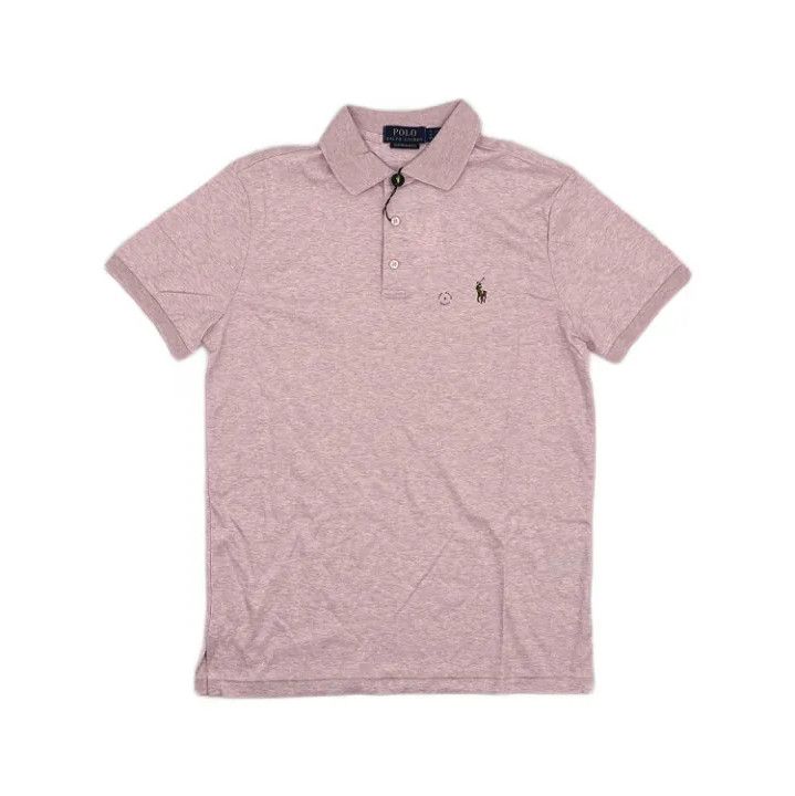Polo Ralph Lauren Polo Ralph Lauren Solid Short-Sleeve Polo Shirt Size US S / EU 44-46 / 1 - 1 Thumbnail
