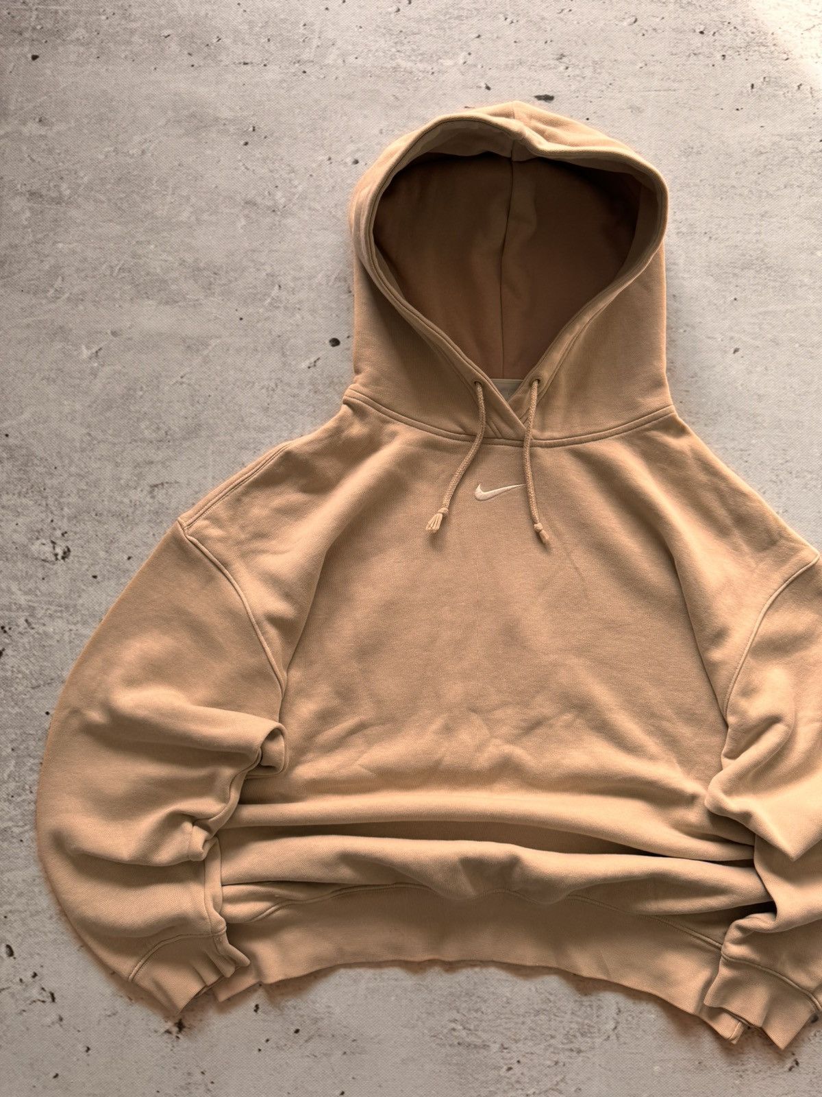 Nike × Vintage NIKE VINTAGE CENTER LOGO OVERSIZE BOXY HOODIE Size US M / EU 48-50 / 2 - 2 Thumbnail