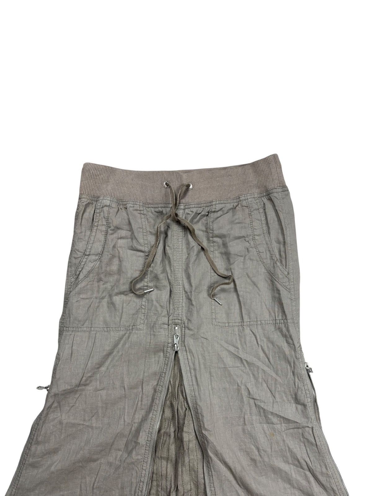 GOA Archive GOA - Multizips Maxi Skirt Size 29" - 6 Thumbnail