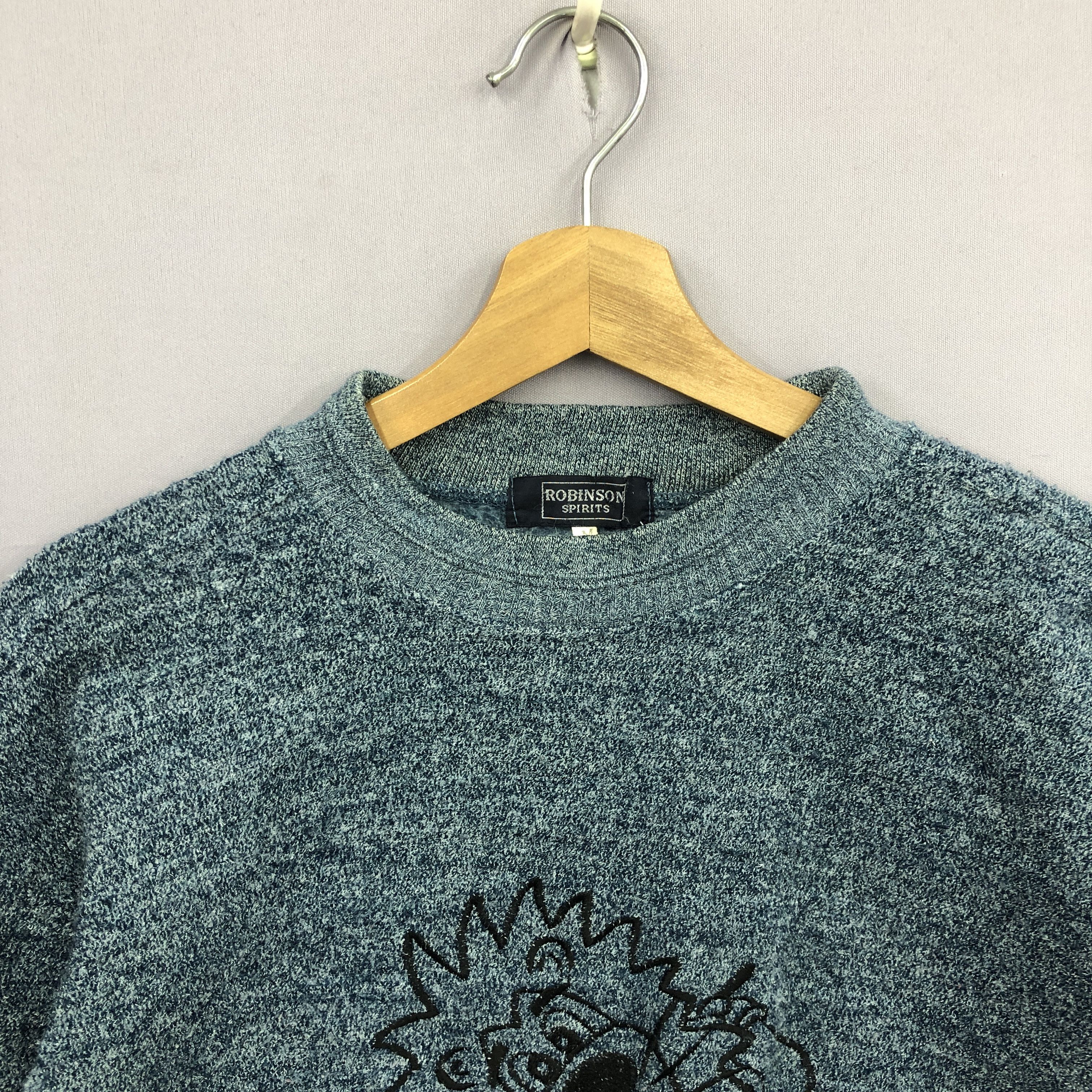 Japanese Brand Vintage Robinson Knit Sweater Rare Playing Golf Sweatshirt Size US L / EU 52-54 / 3 - 2 Thumbnail