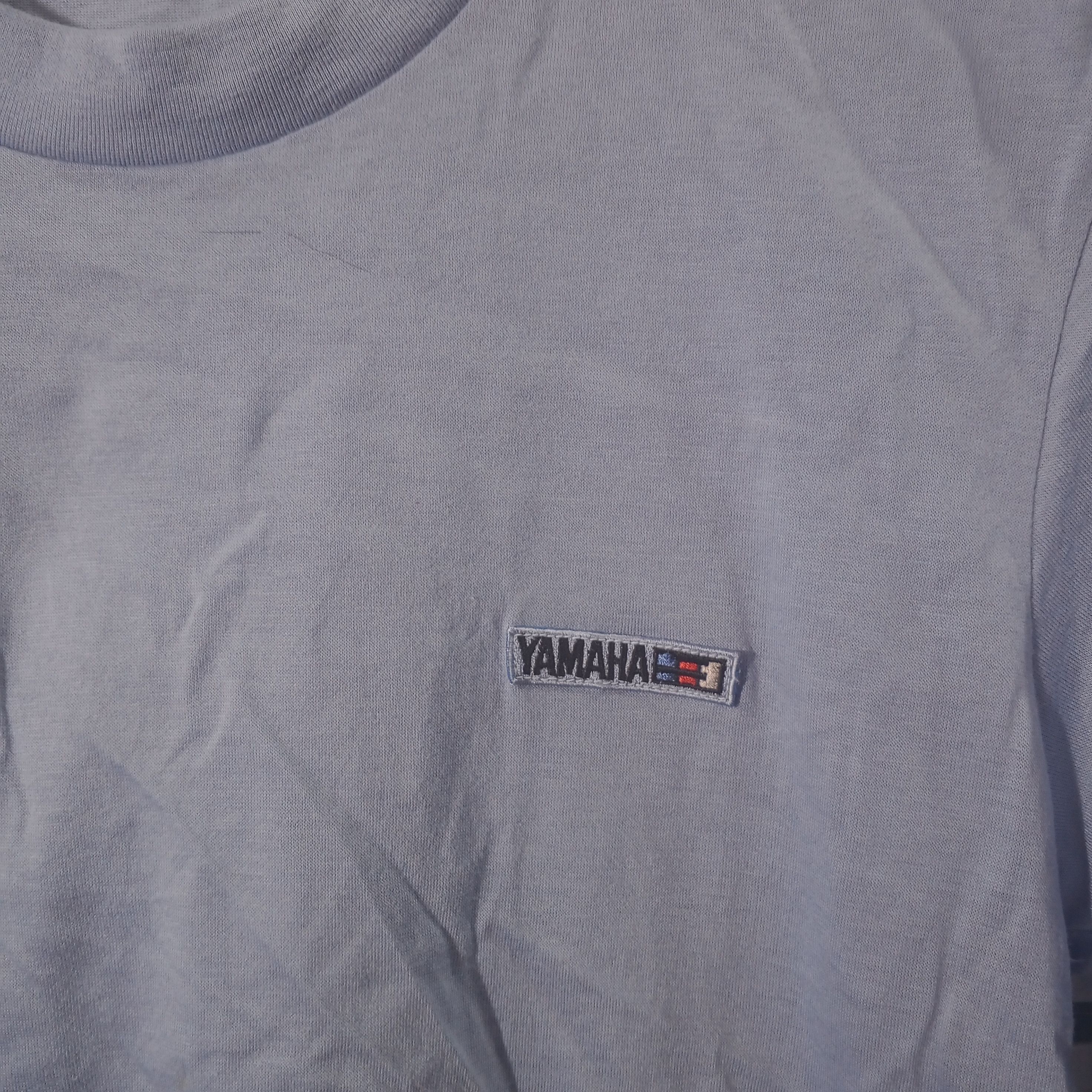 Japanese Brand Vintage Yamaha Crew T-Shirt Racing JDM Size US S / EU 44-46 / 1 - 3 Thumbnail