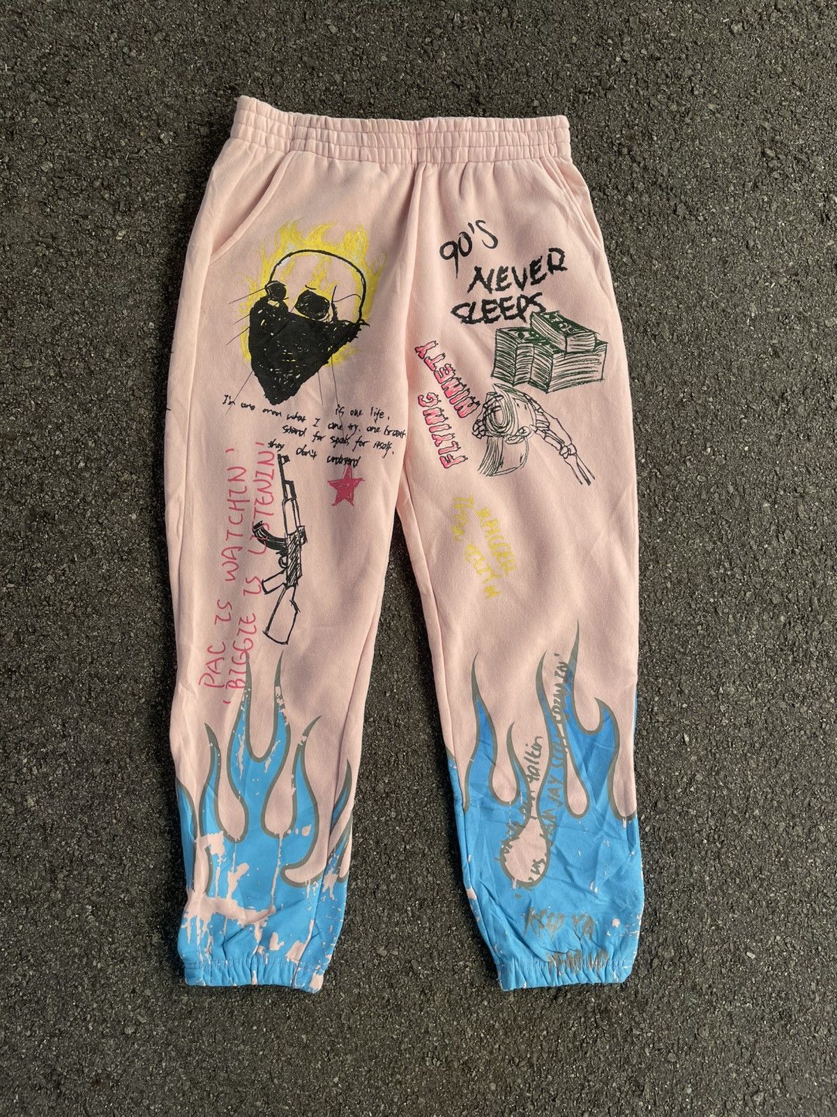 Seditionaries Flying Ninety Flame Pant Pink Size US 32 / EU 48 - 1 Thumbnail