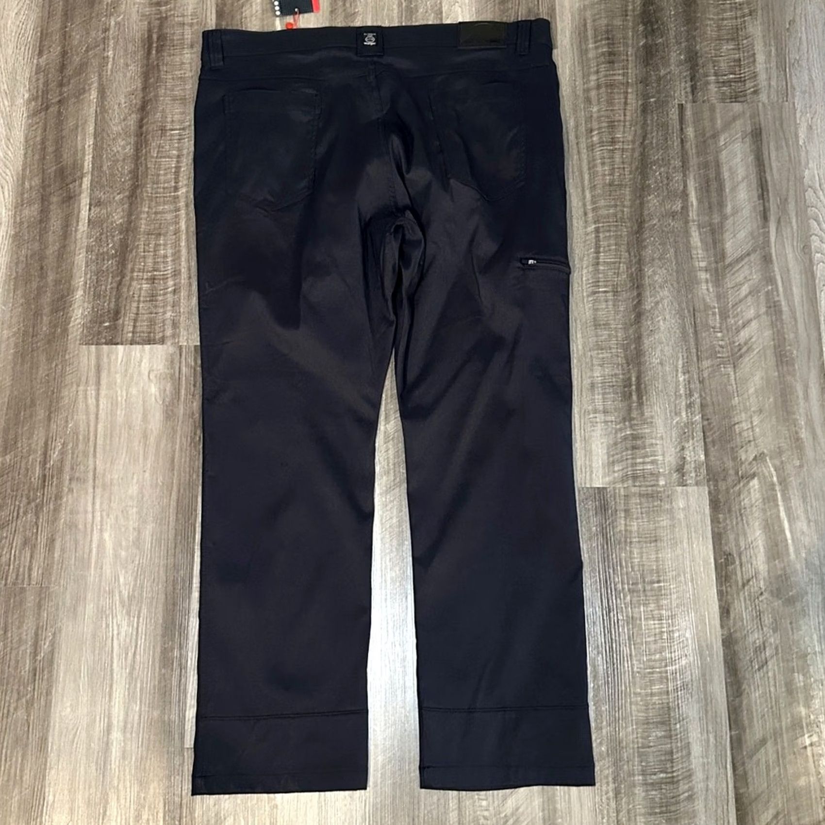 Wrangler Wrangler All Terrain Gear Trail Series Synthetic Utility Pant - 42x30 Black Mens Size US 42 / EU 58 - 3 Thumbnail