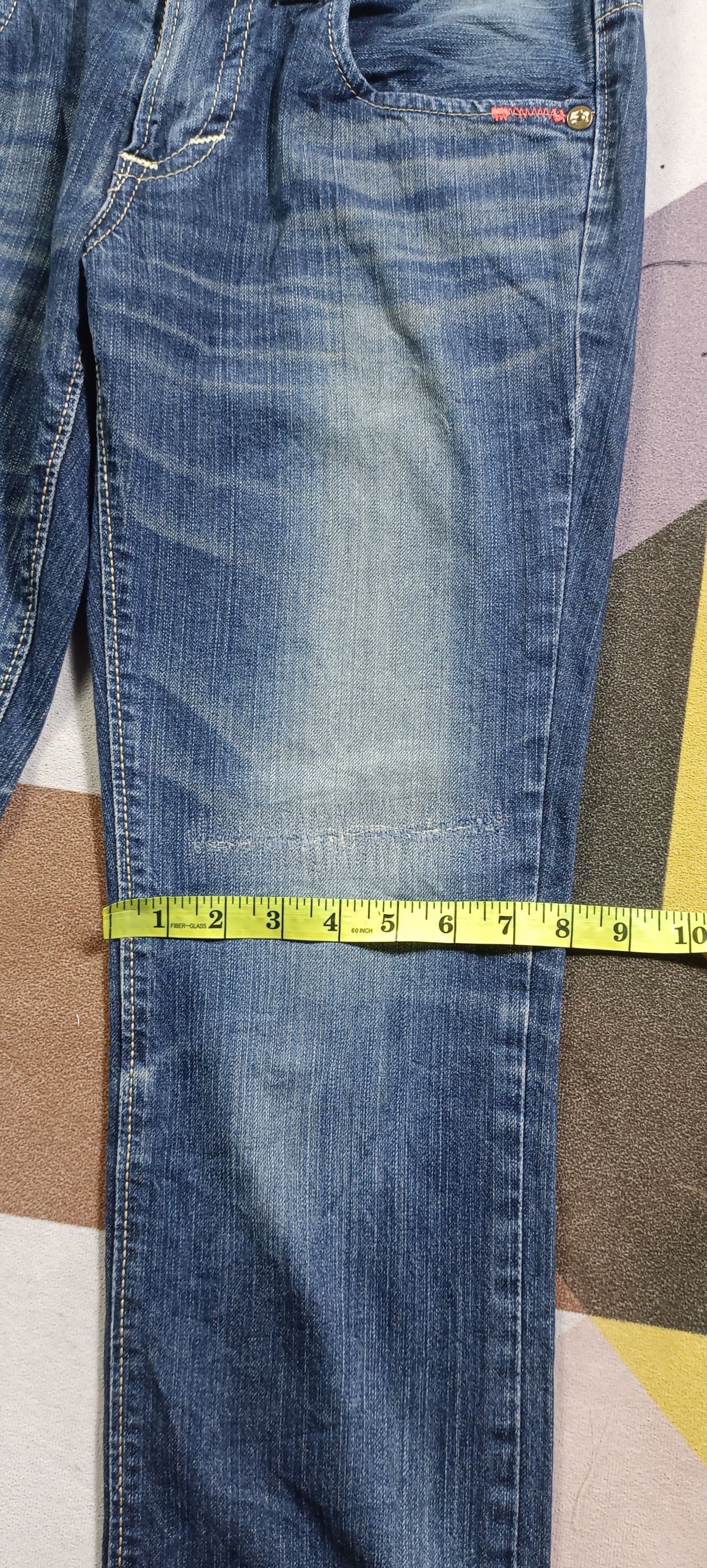 Edwin × If Six Was Nine Vintage🔥Edwin Exclusive Vintage Distressed Jeans Size 32" / US 10 / IT 46 - 18 Thumbnail